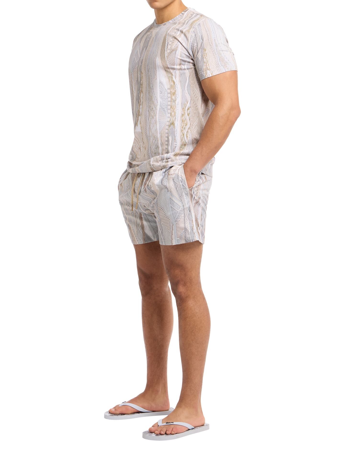 T-Shirt mit Knitprint