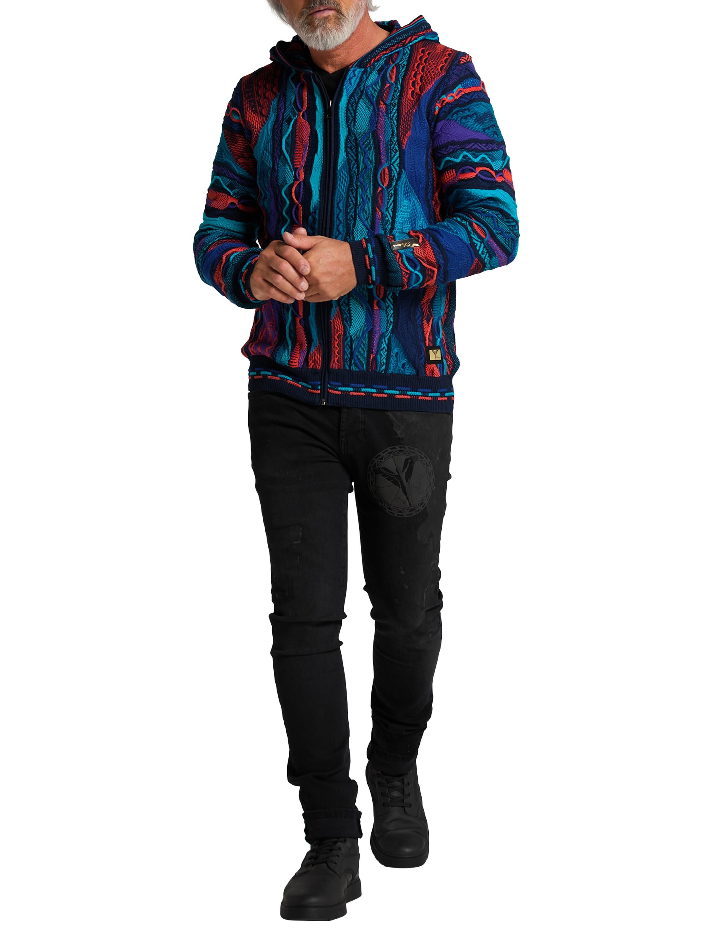  EDIZIONE Strickjacke mit Kapuze