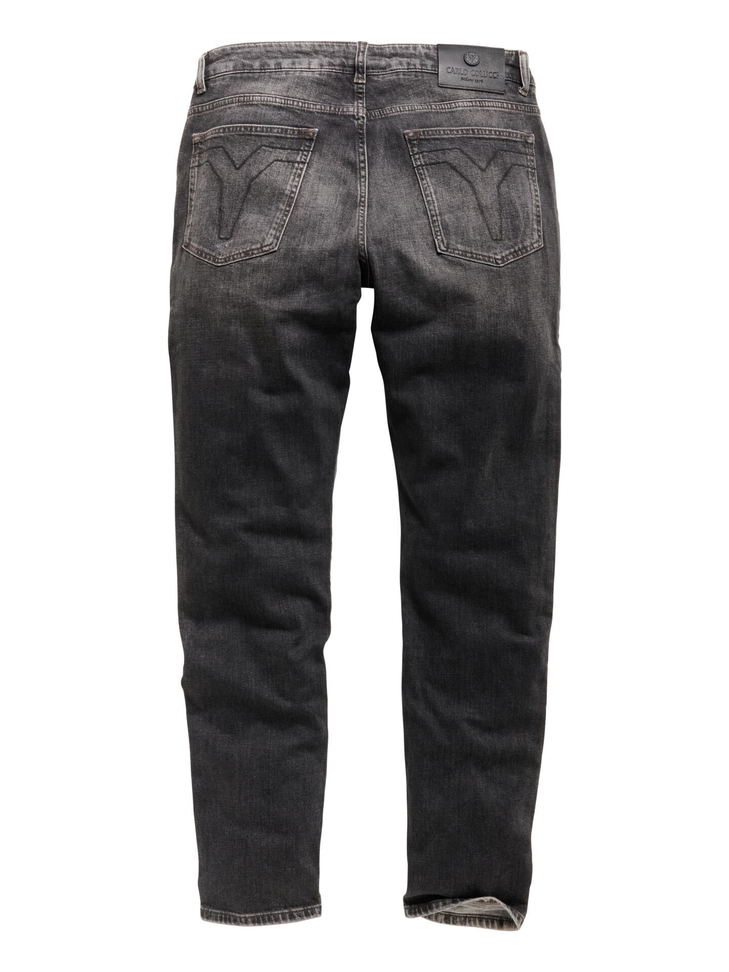 5-Pocket Jeans mit Used-Details