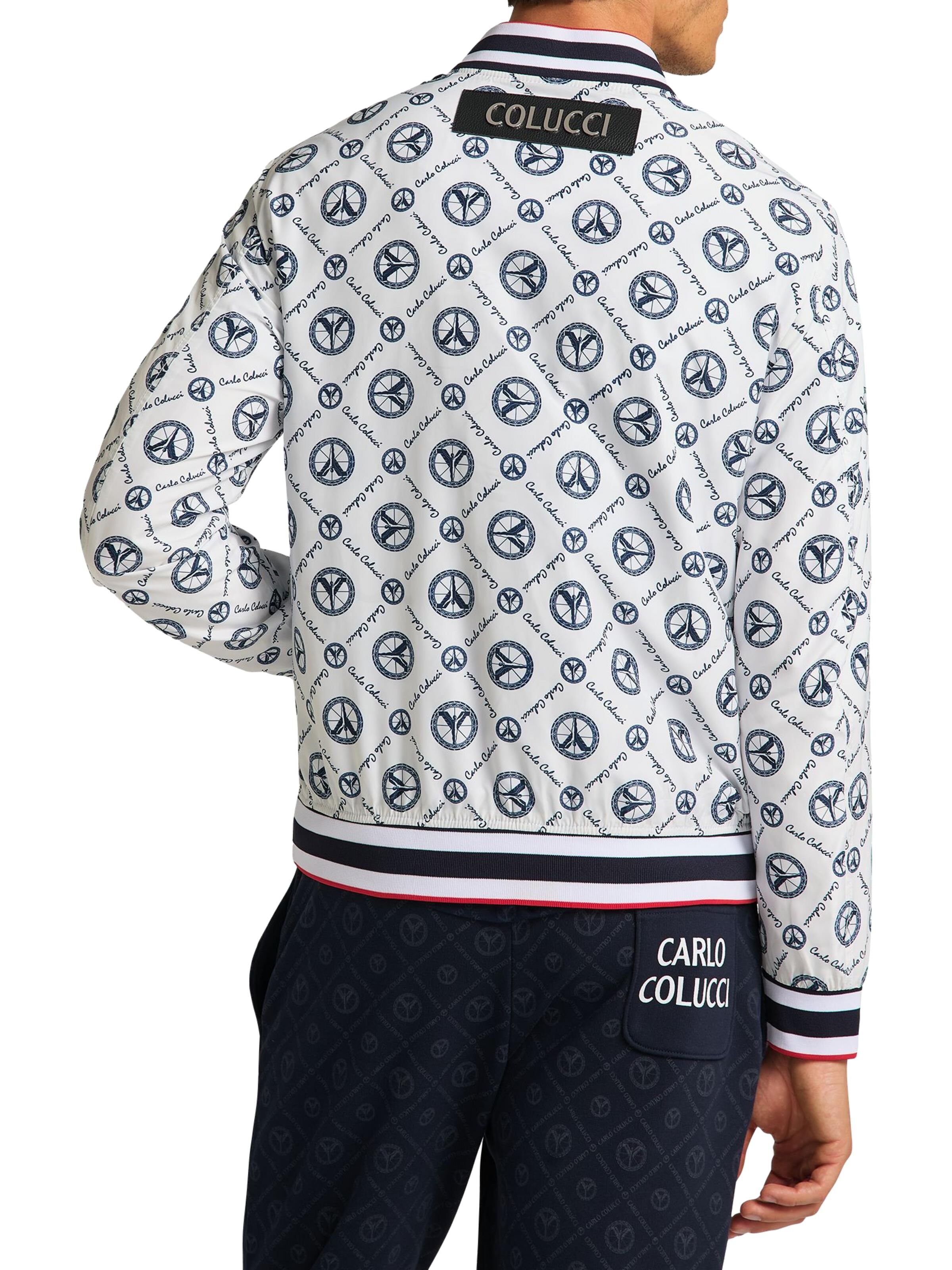  Sommer Blouson mit Logodruck