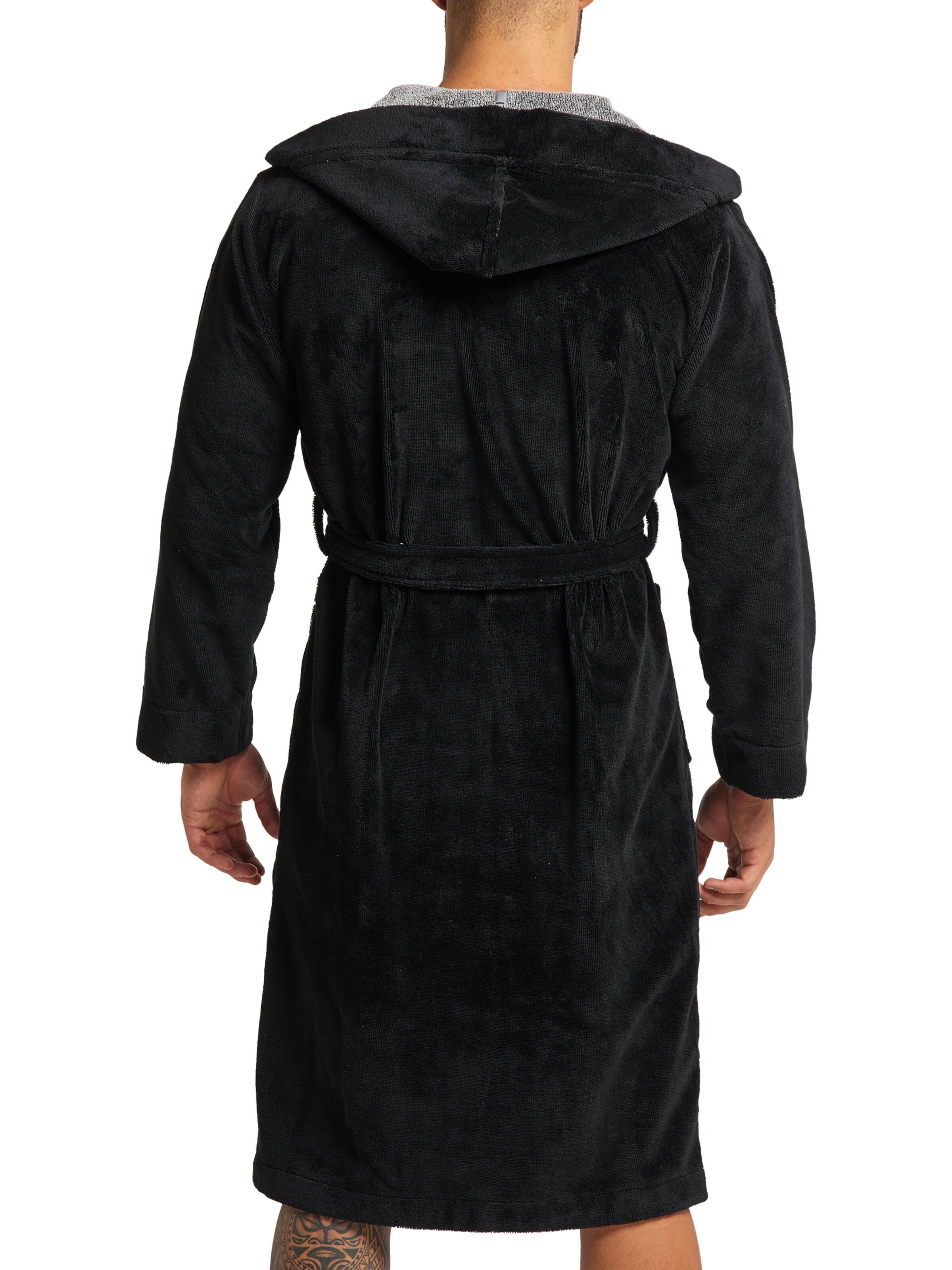 Bademantel mit Kapuze