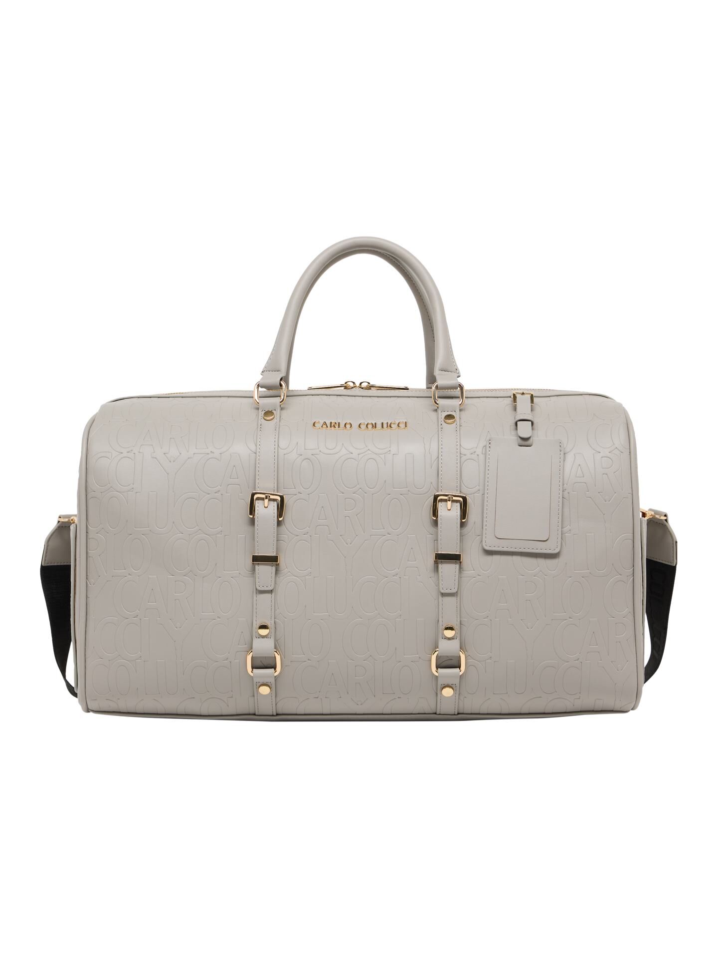 Weekender mit gestanztem Logoschriftzug