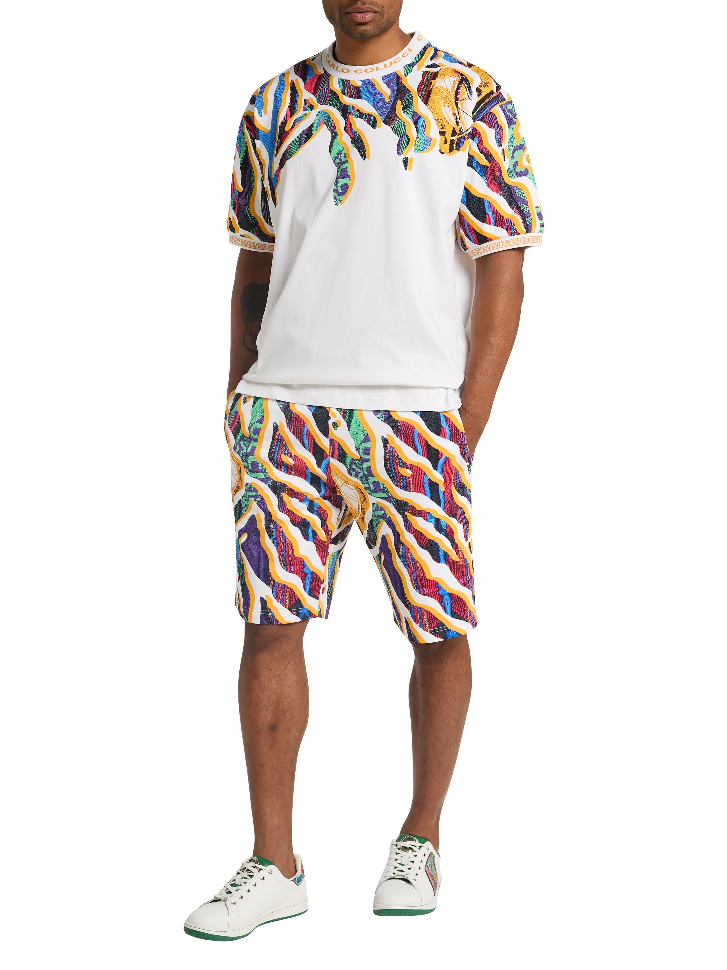 Alloverprint Sweatshort