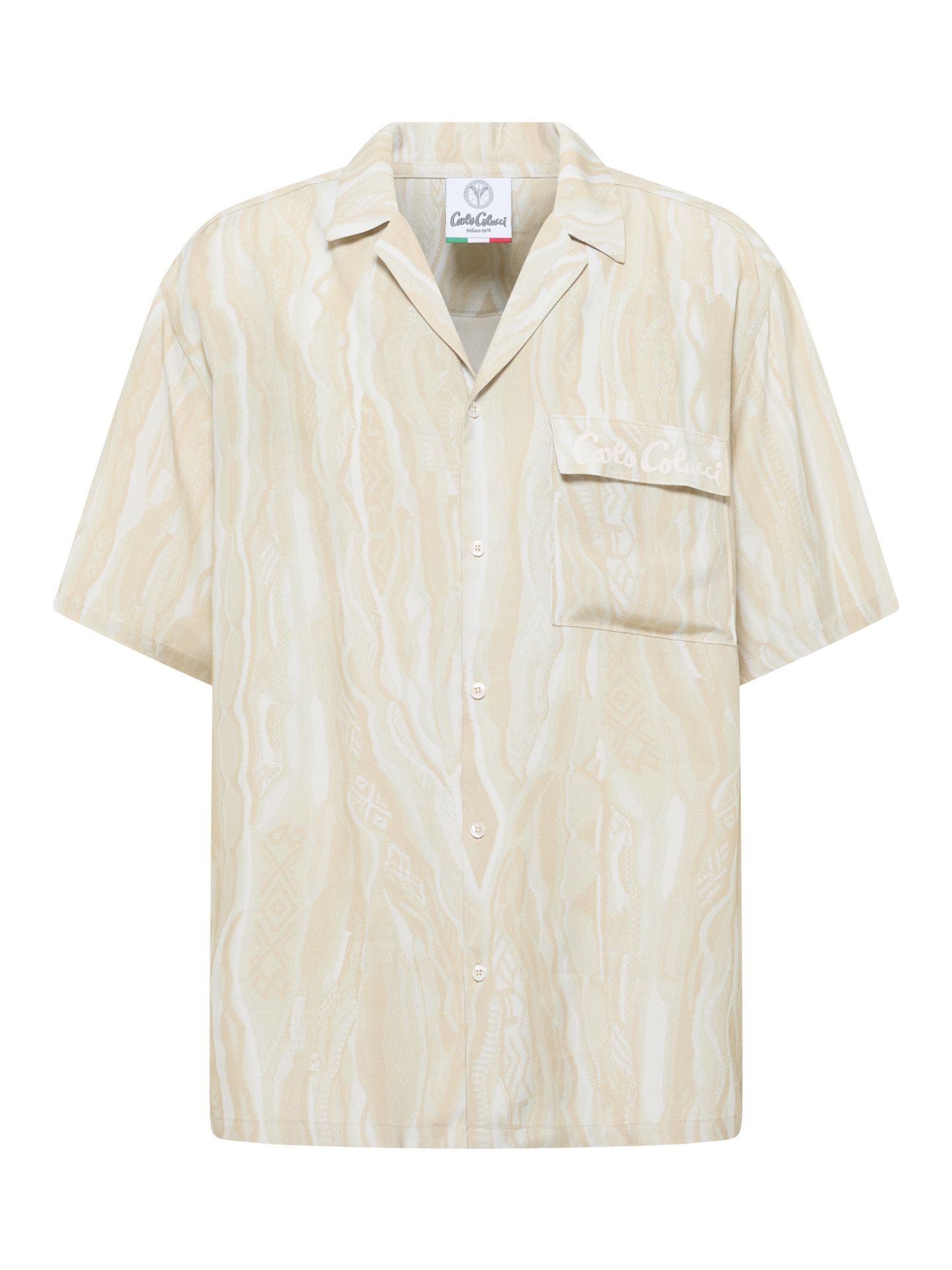  CARLO COLUCCI Shirt - Signature Knit Print