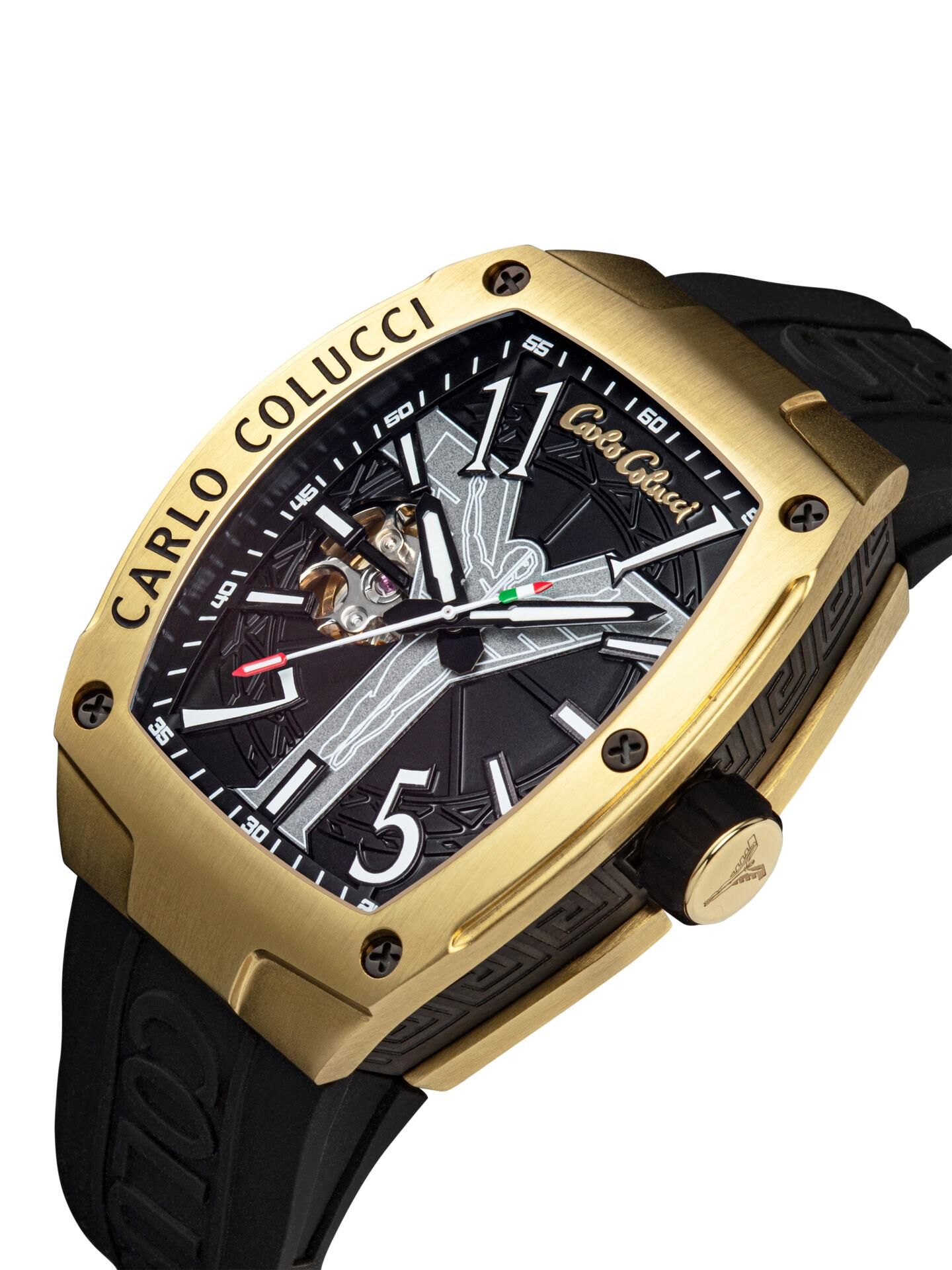 Edelstahl Uhr mit Silikonarmband