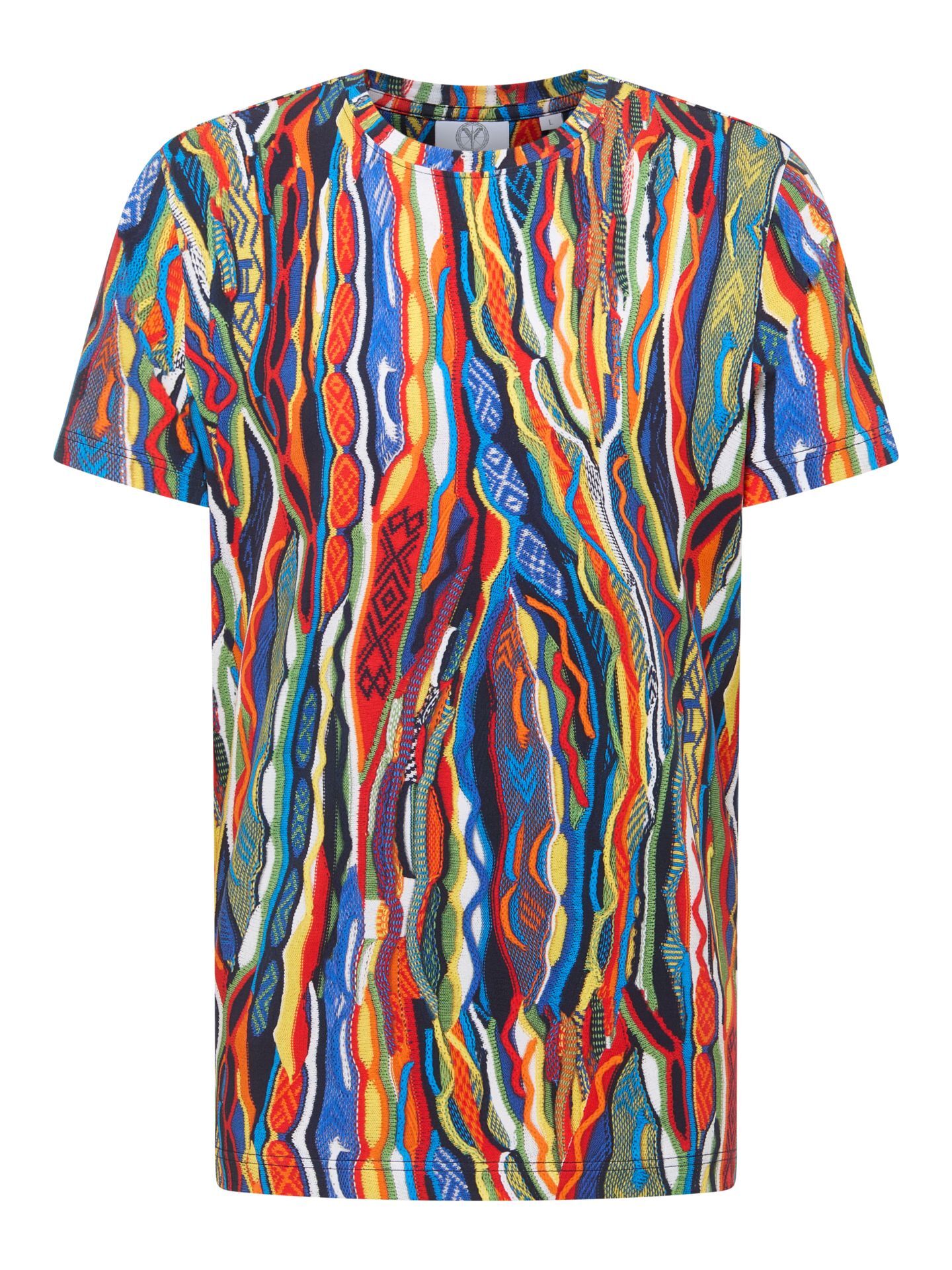  Strickdruck T-Shirt - 3D Knit