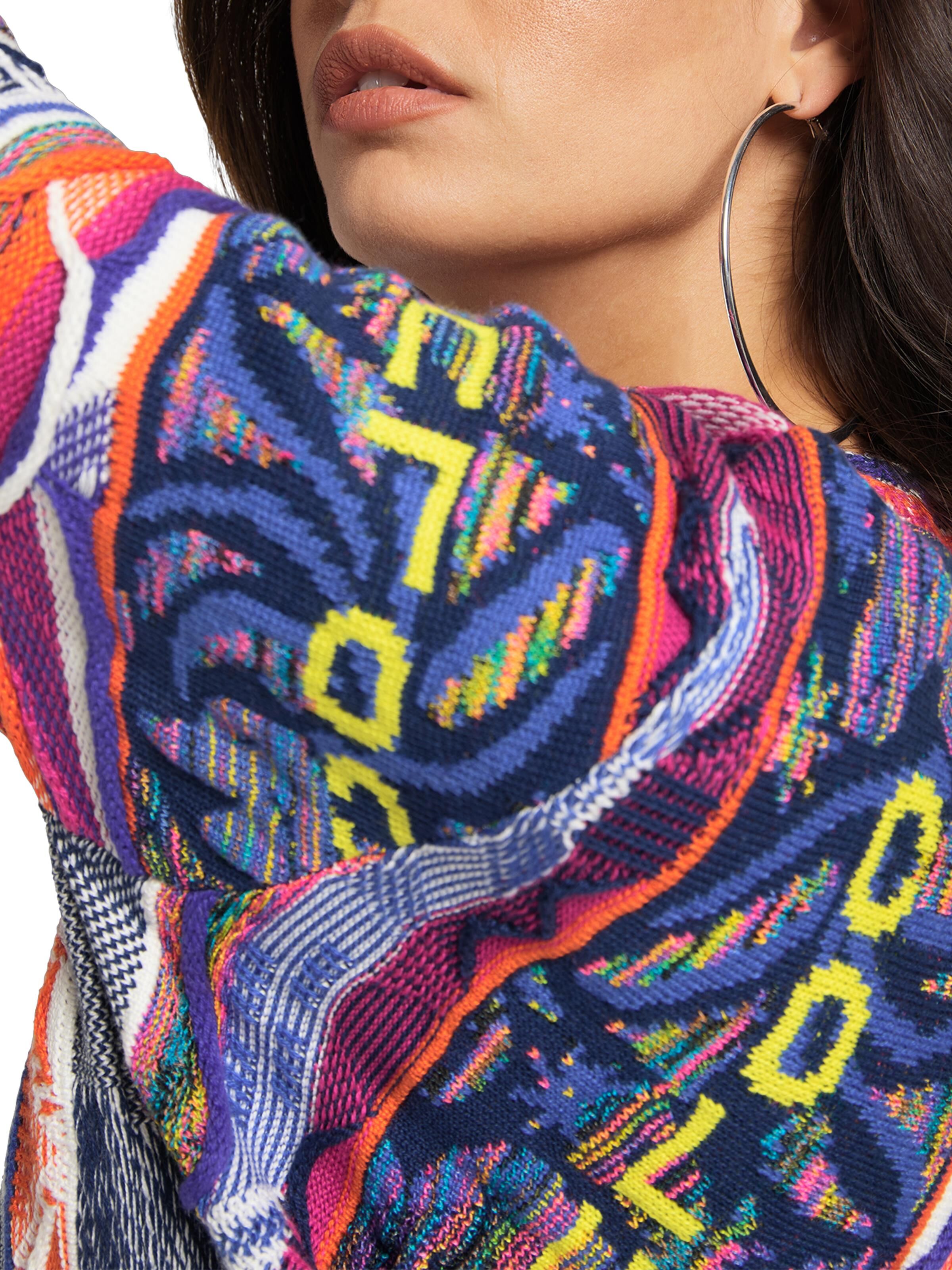  Ladies jacquard sweater