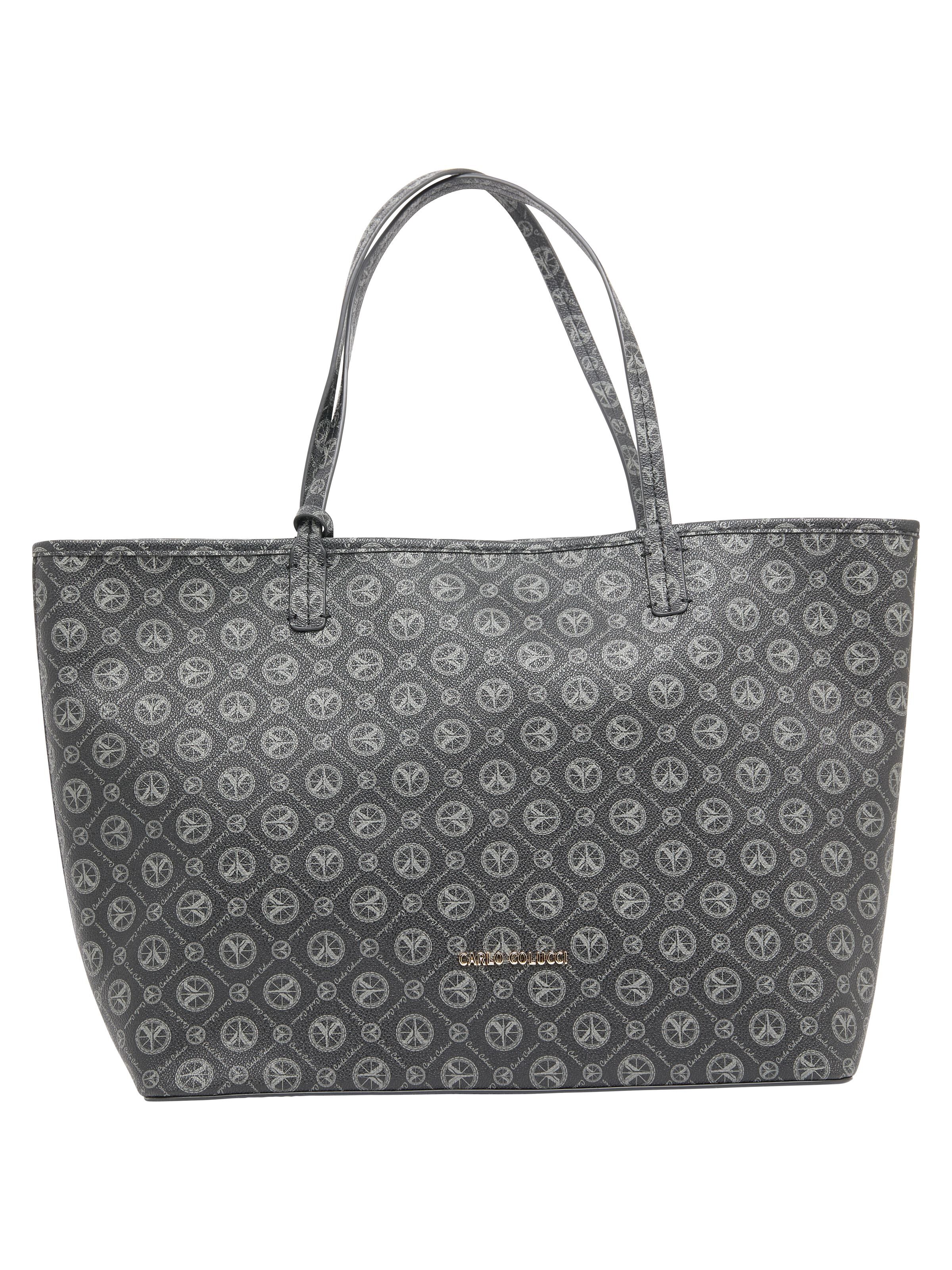 Großer Shopper mit Logoprint