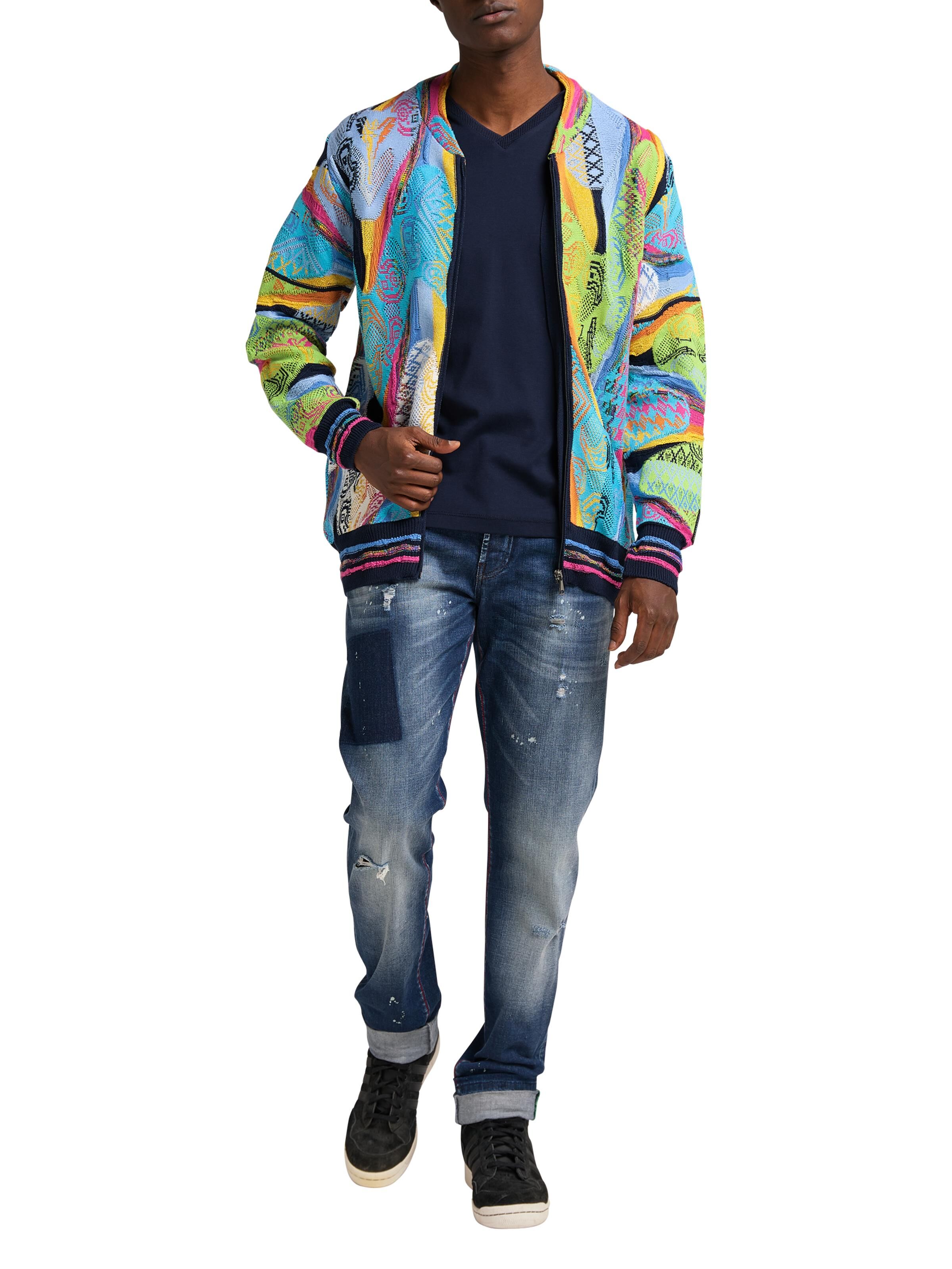 Strickblouson