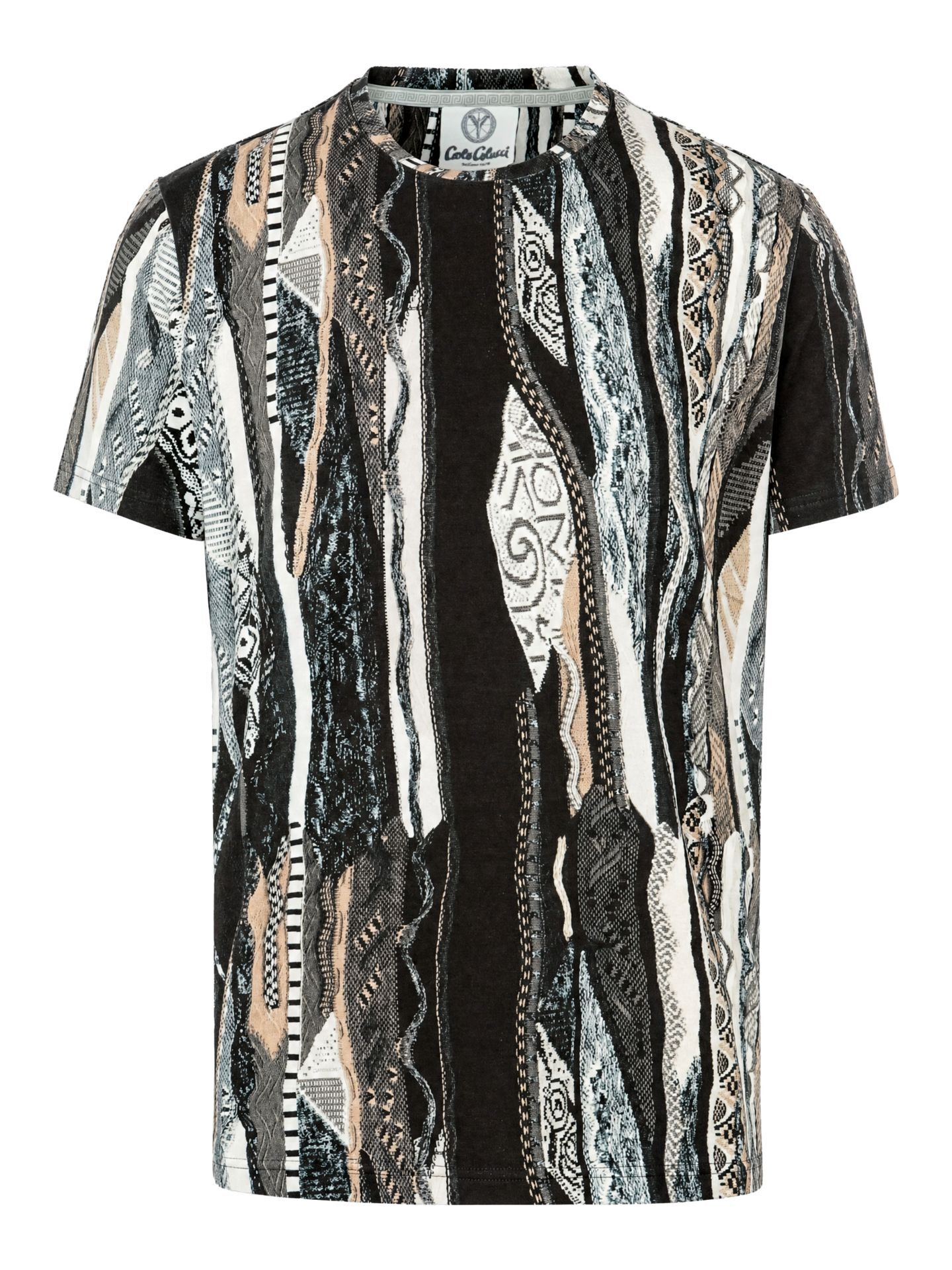  Knit Print Story T-Shirt