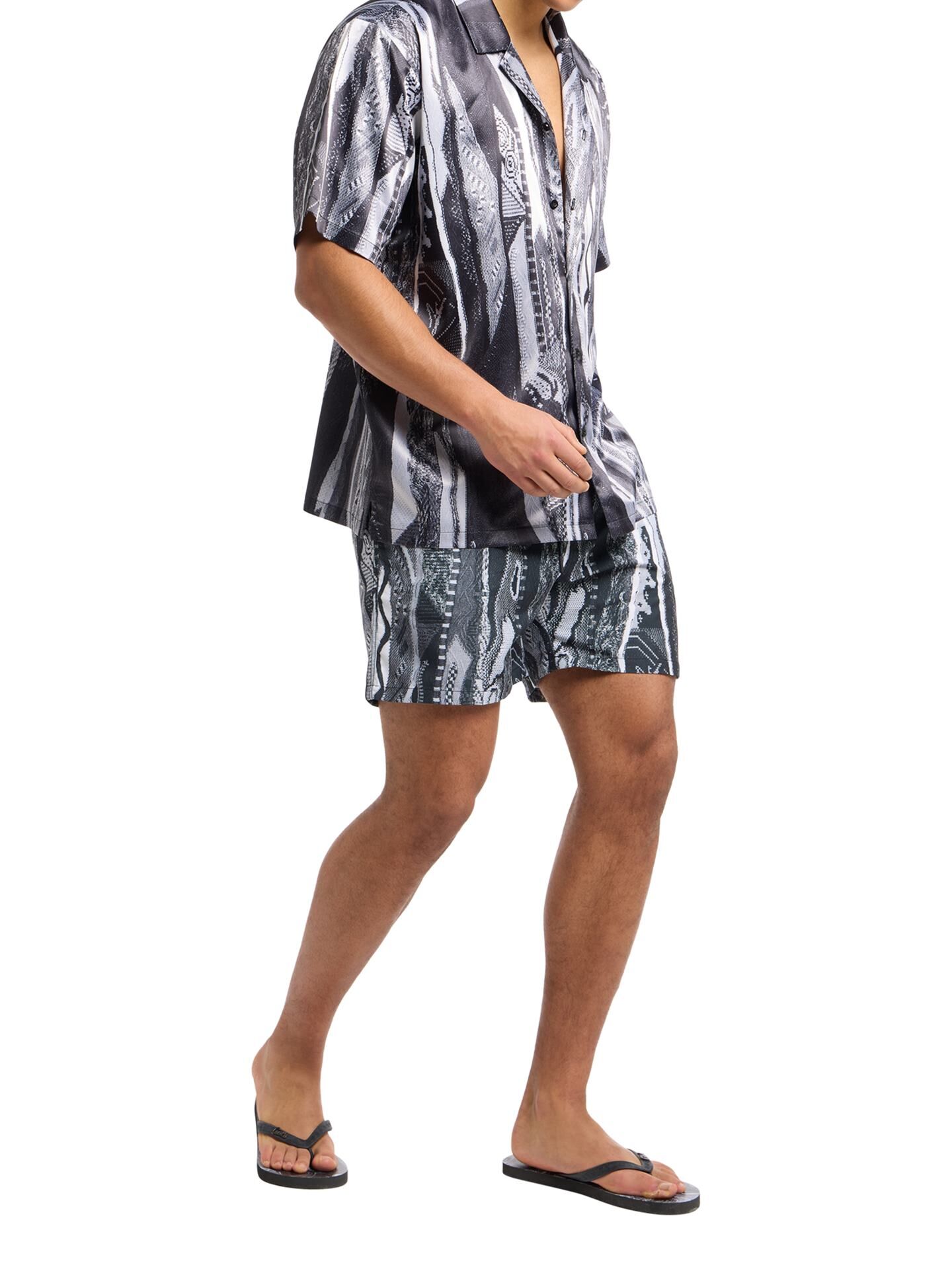 Hemd mit Knitprint