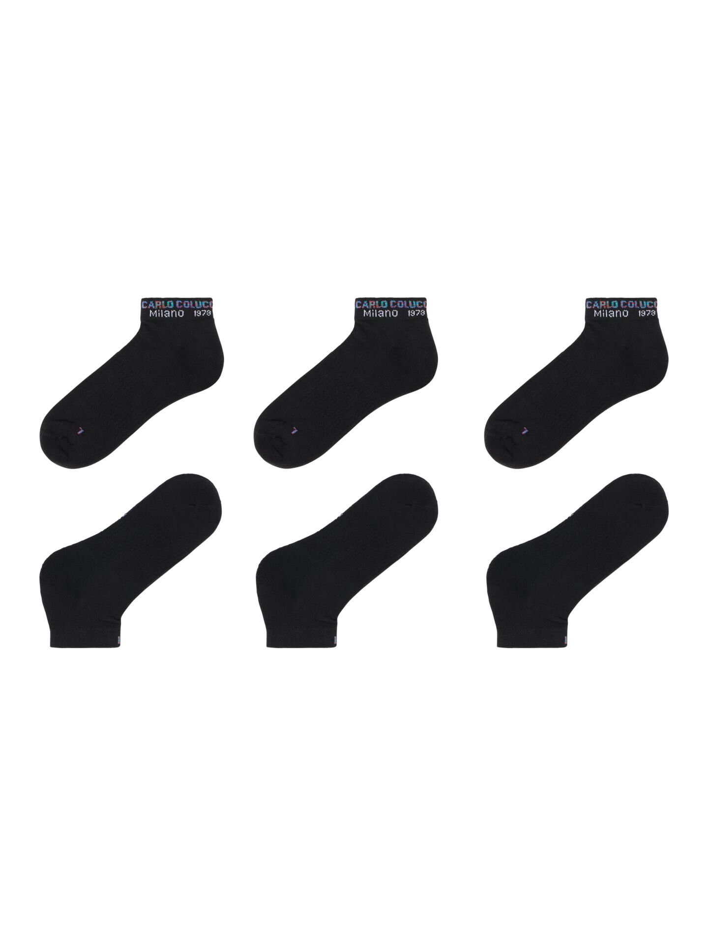 Sport-Sneakersocken mit Frottée-Sohle, 3er Pack