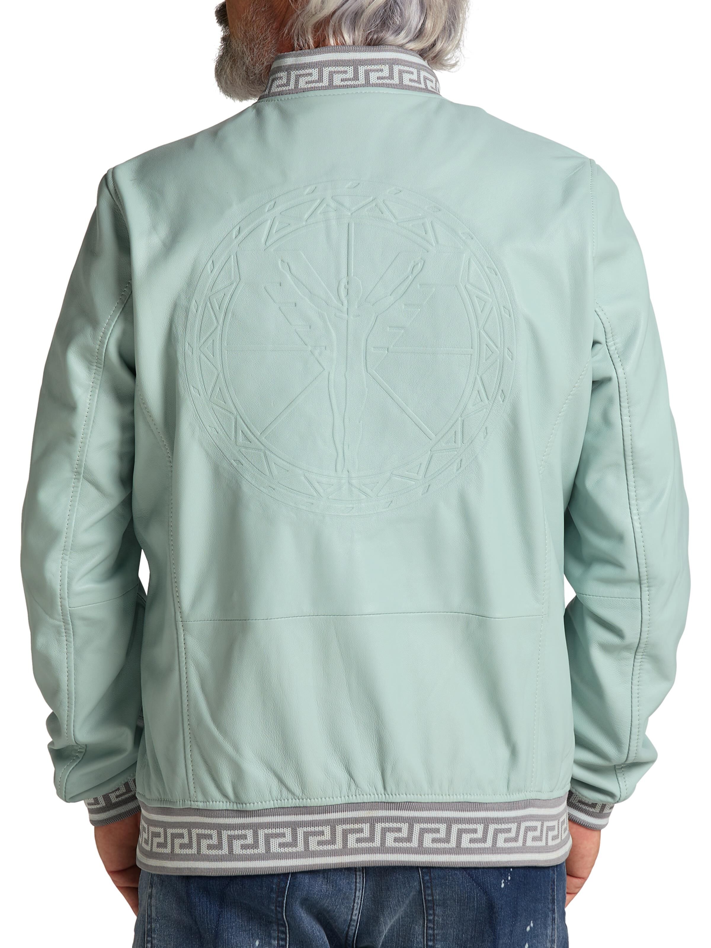 Leder Blouson