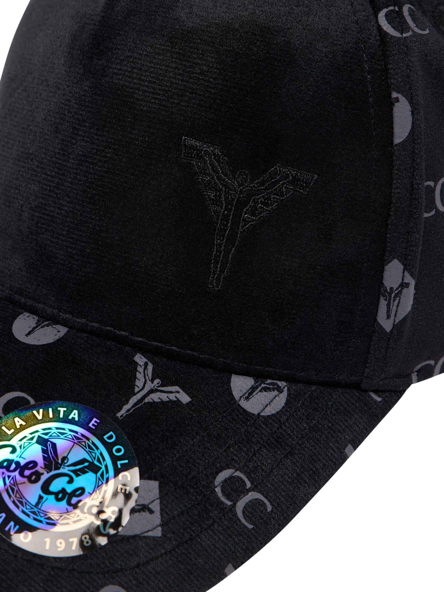 Unisex Basecap mit Monogram Print