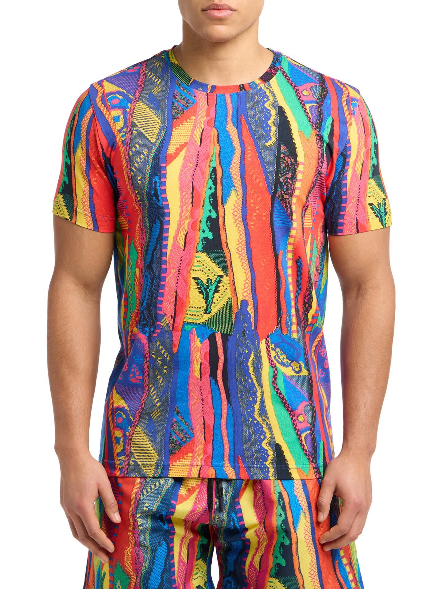 T-Shirt mit Knitprint