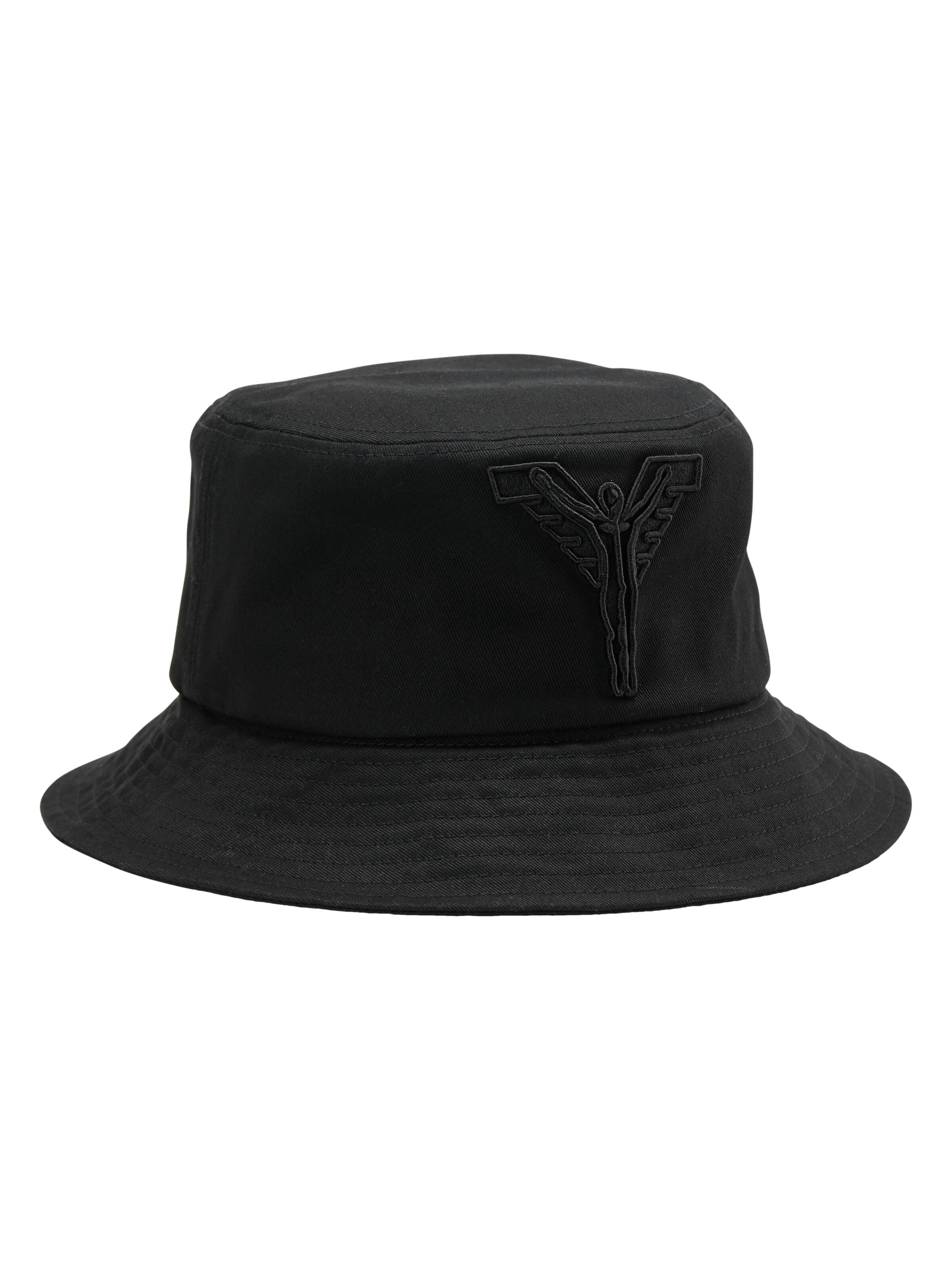 Unisex bucket hat with embroidery Black L XL FAG 201582 20 L XL