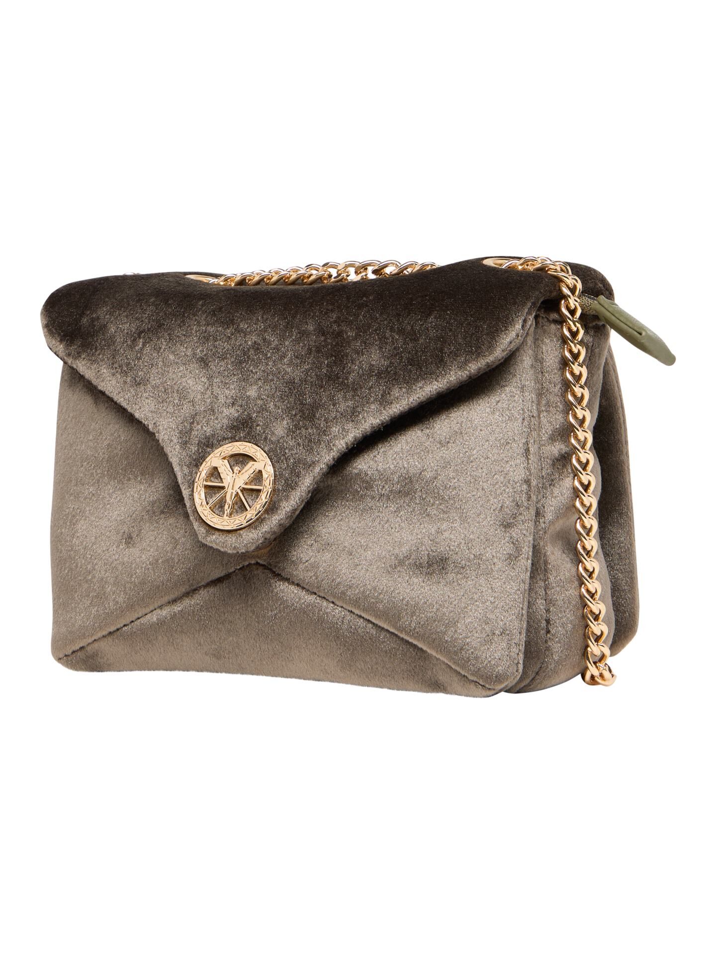 Velvet shoulder bag