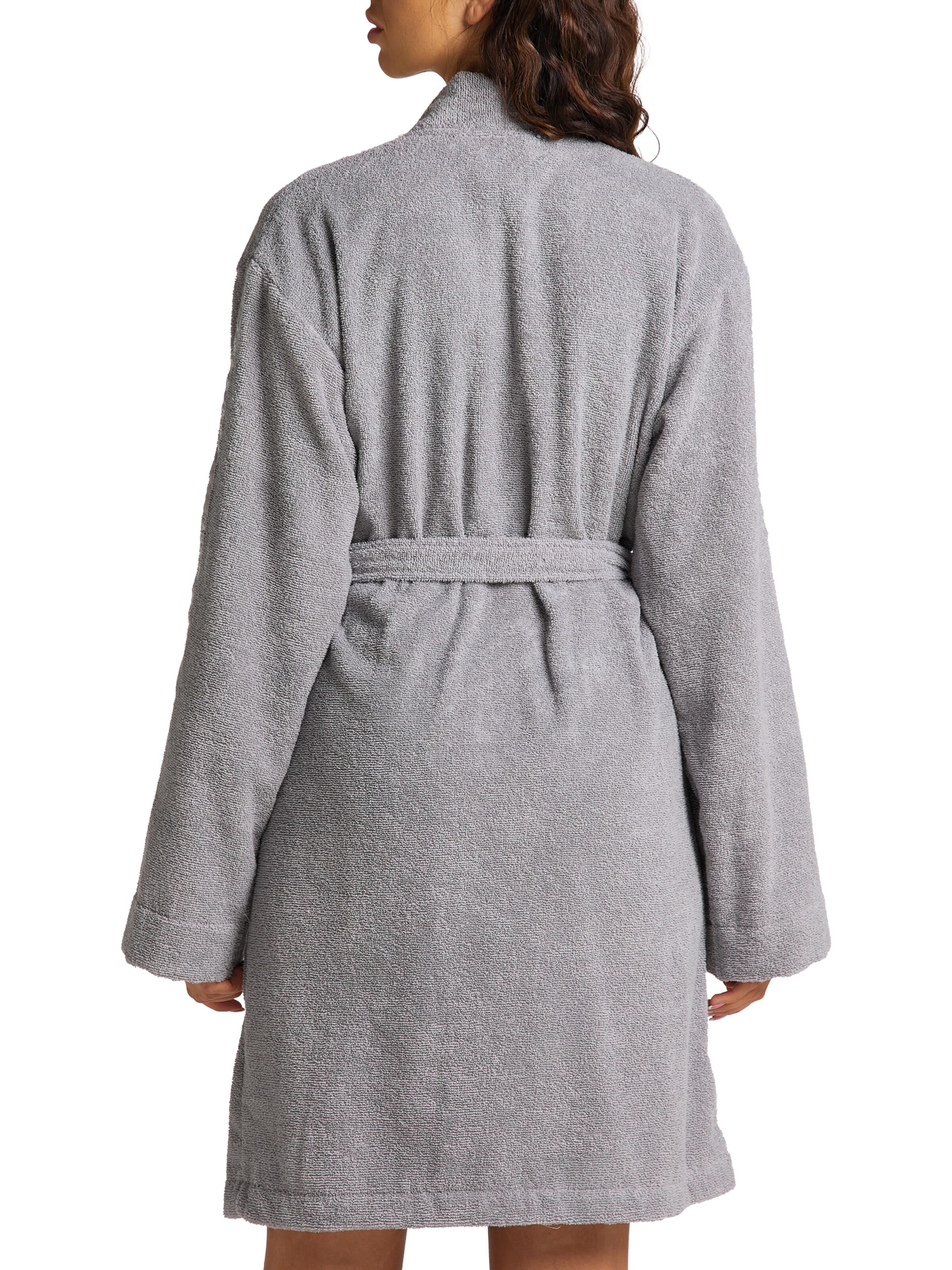  Bathrobe with embroidery