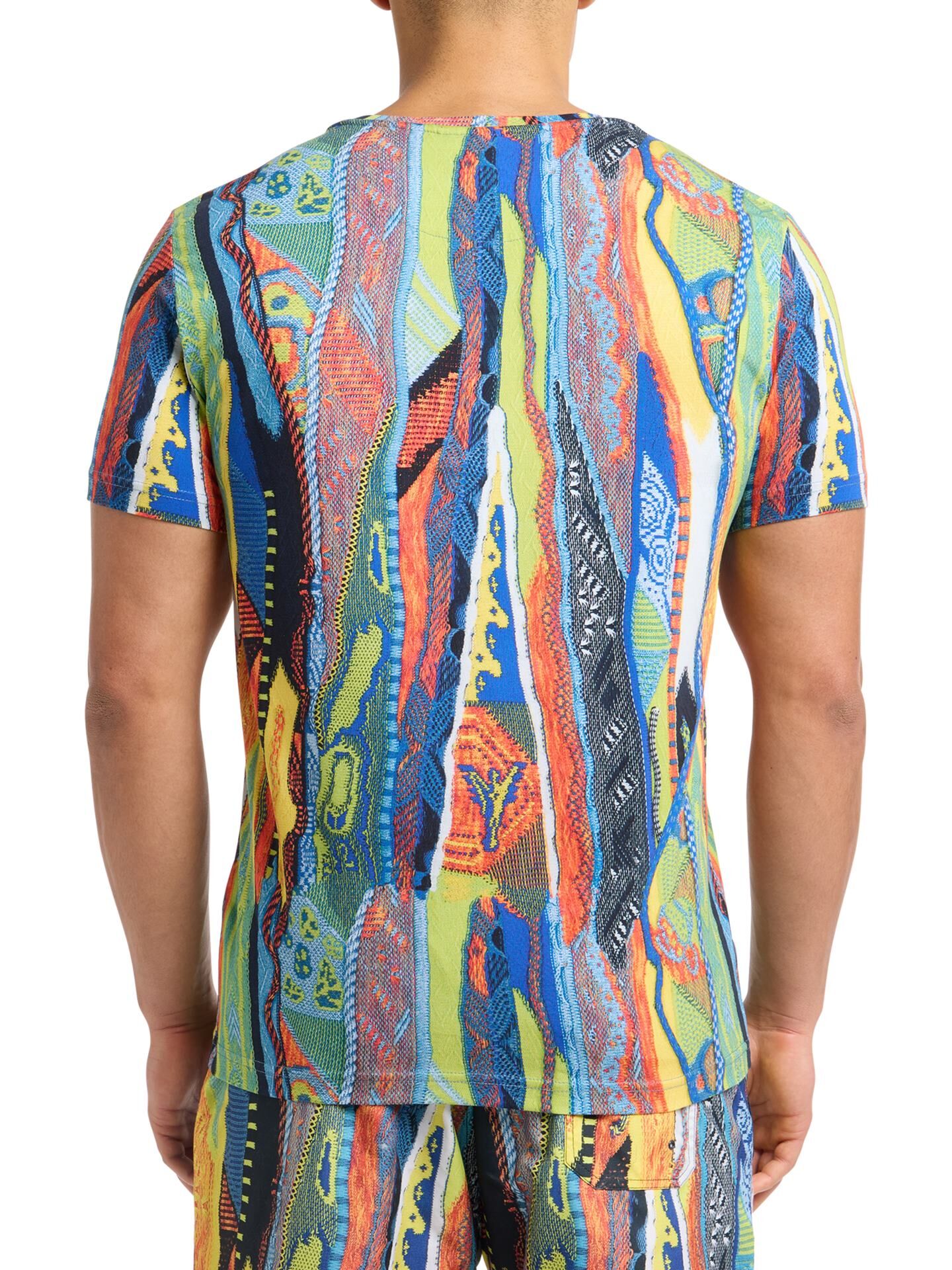 T-Shirt mit Knitprint