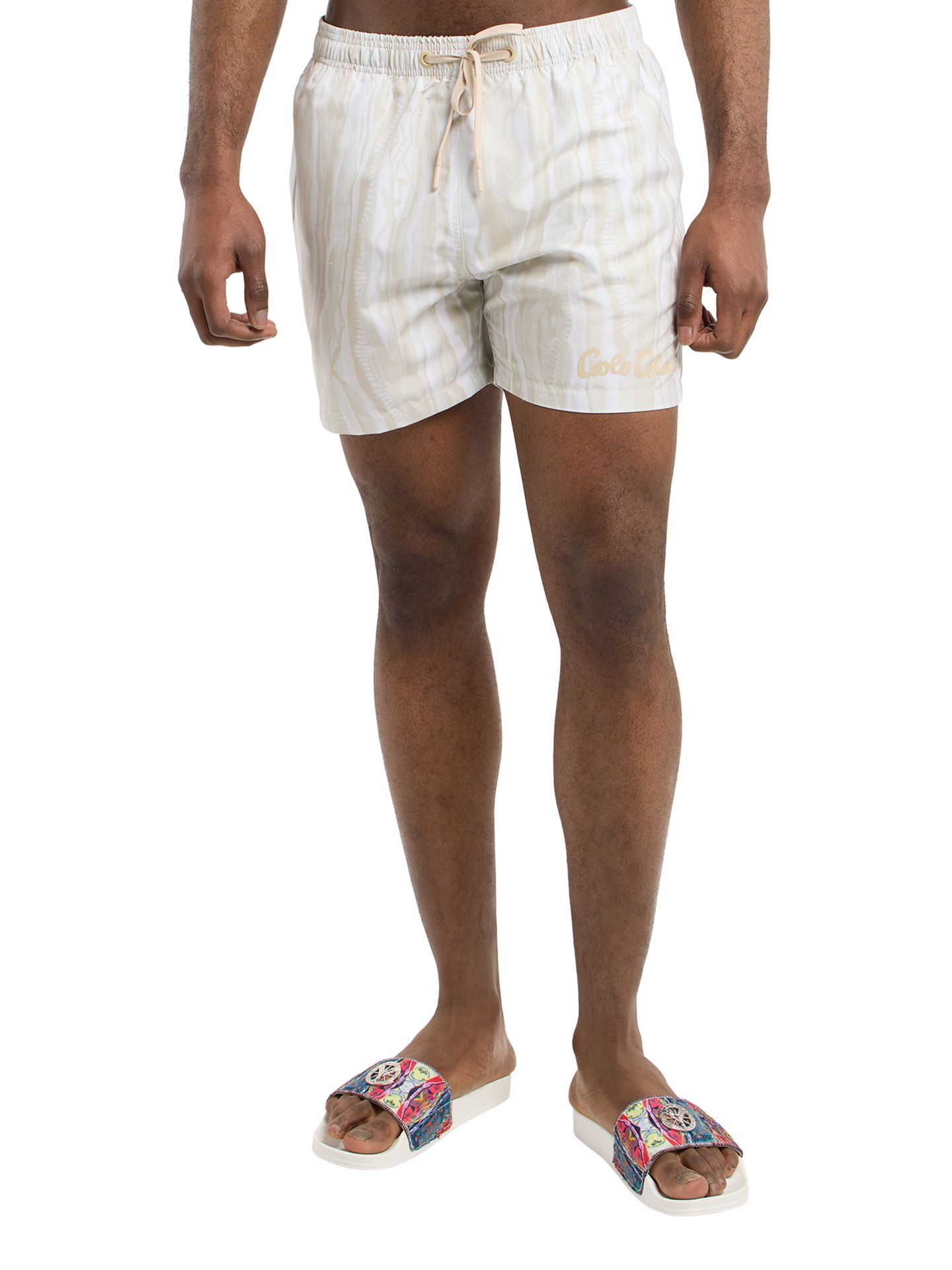  CARLO COLUCCI Swimshort - Signature Knit Print