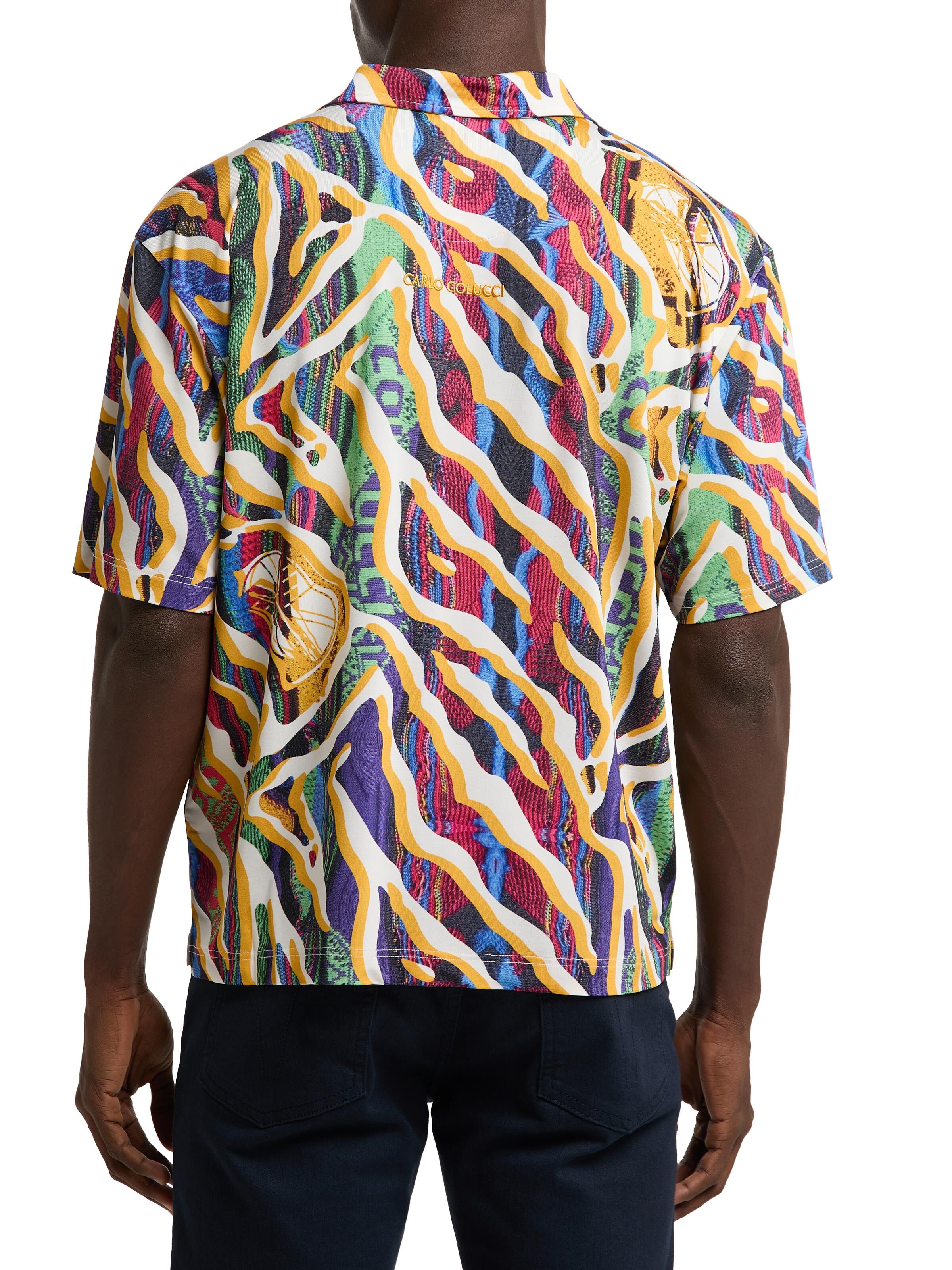  Allover print shirt