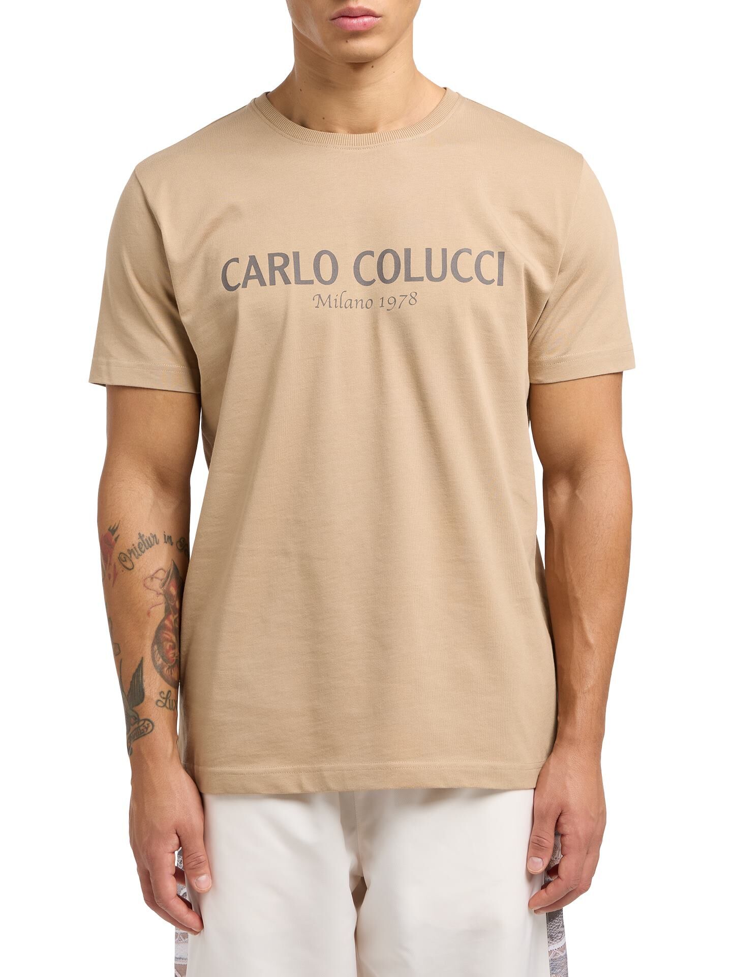 T-Shirt mit Logoprint