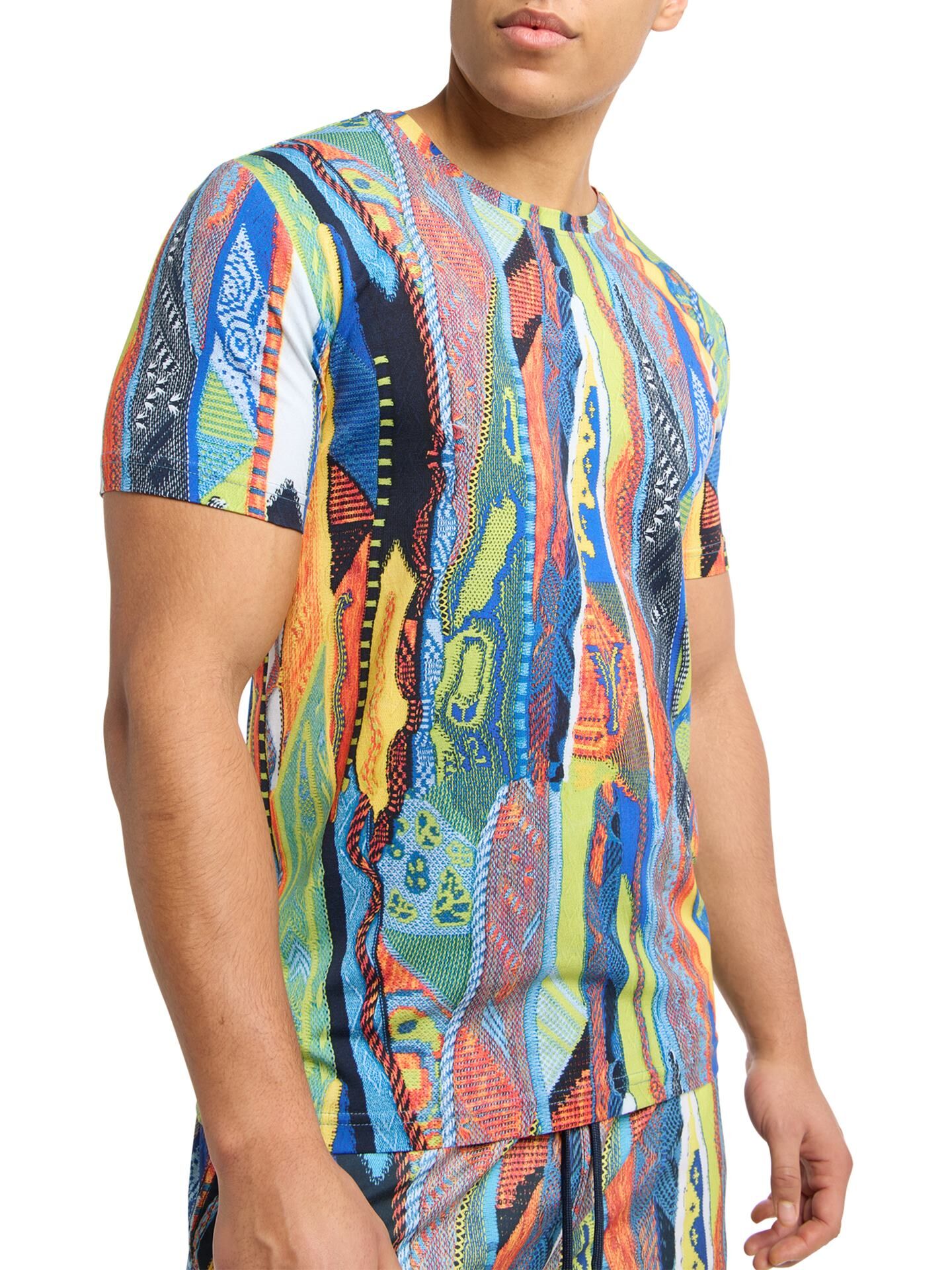 T-Shirt mit Knitprint