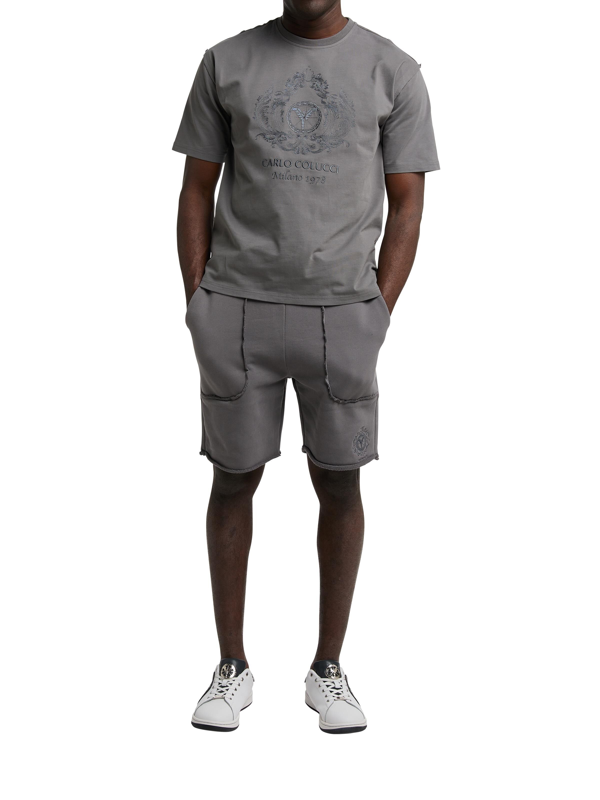 Oversize sweat short