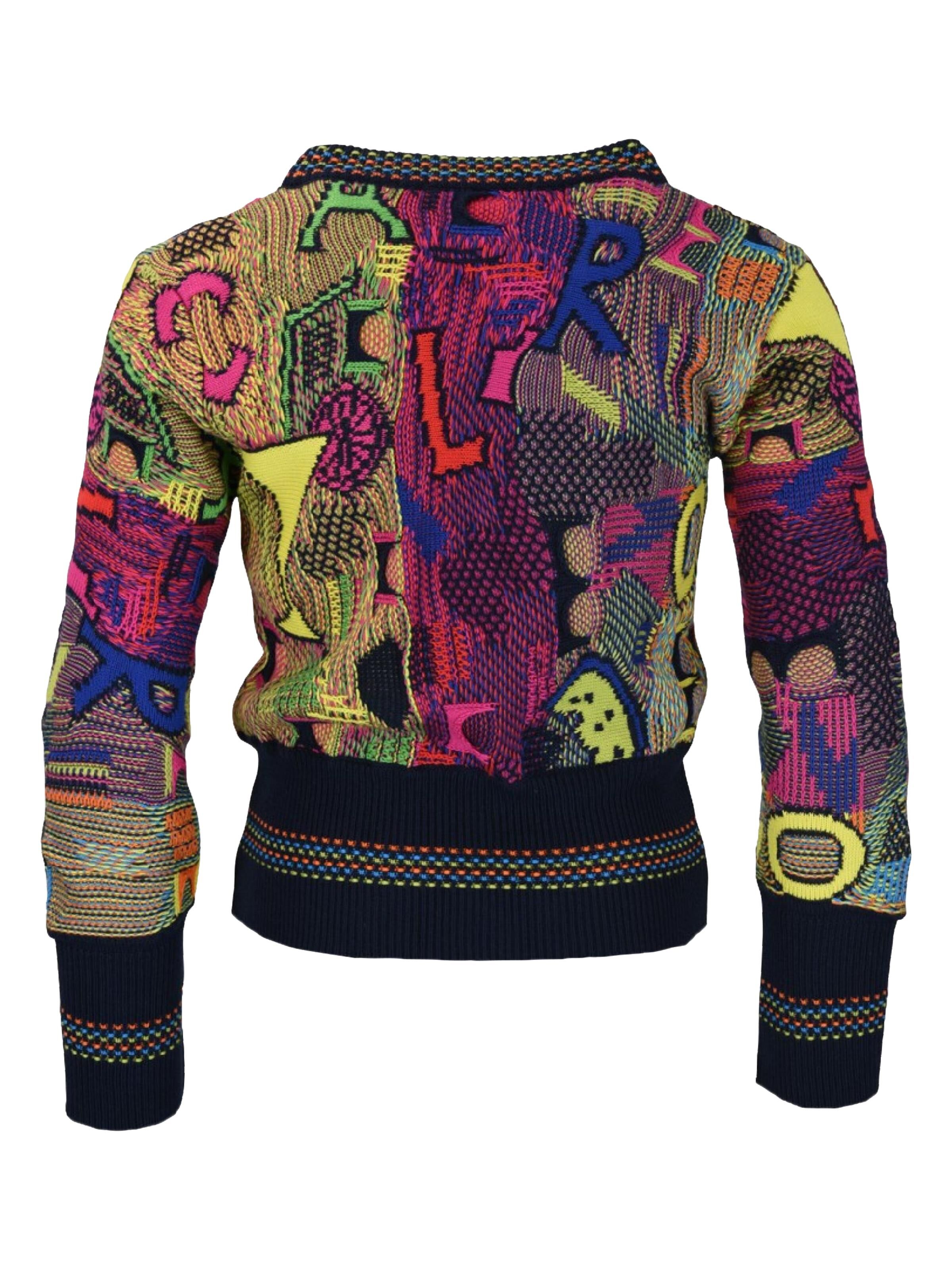  Allover Mädchen Pullover mit Muster