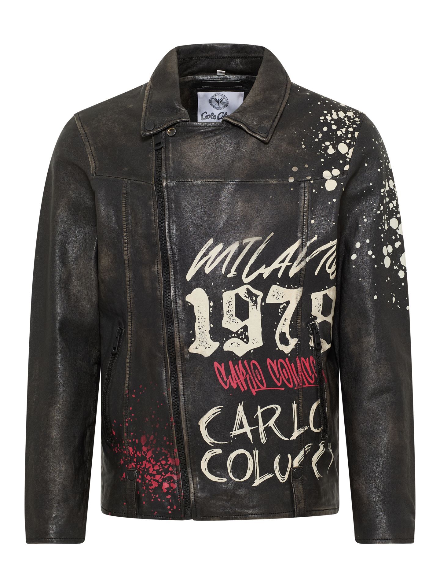 Airbrush Lederjacke