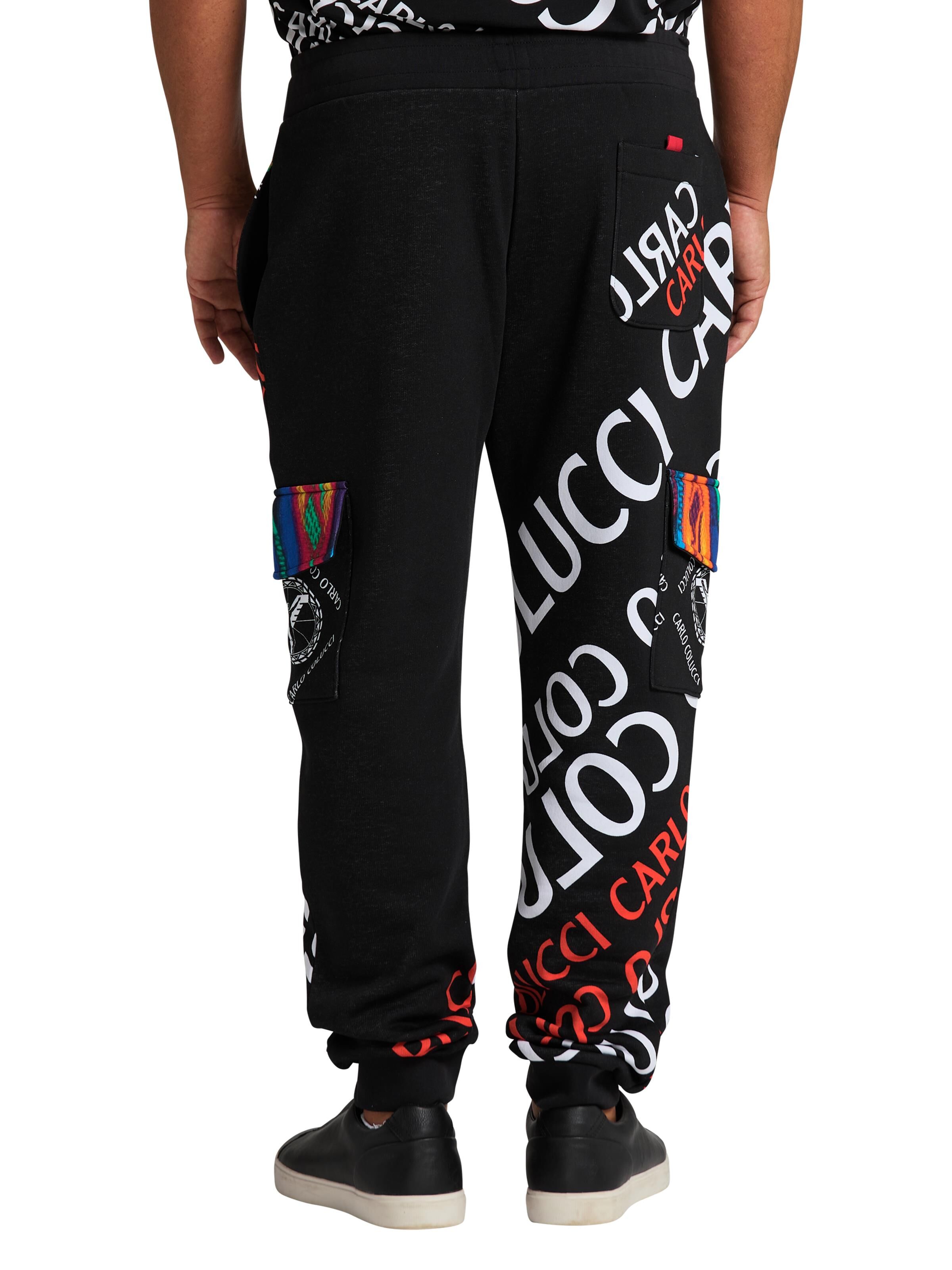 Sweat pants in cargo style Black XL DAH C5040 201 XL