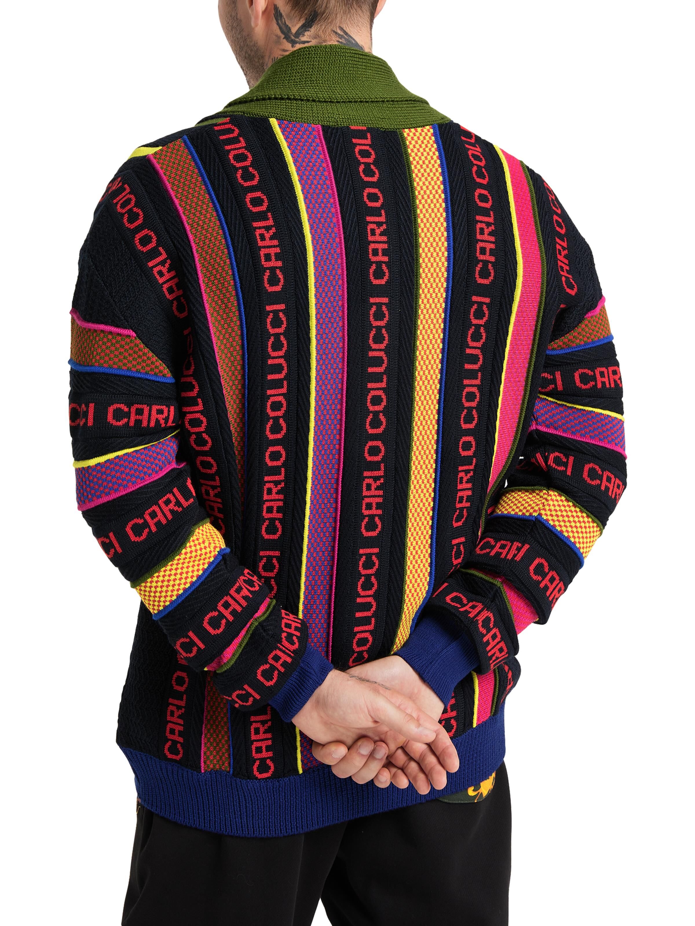Cardigan with a button placket | Navy | XL | DAH-C11002-101-XL