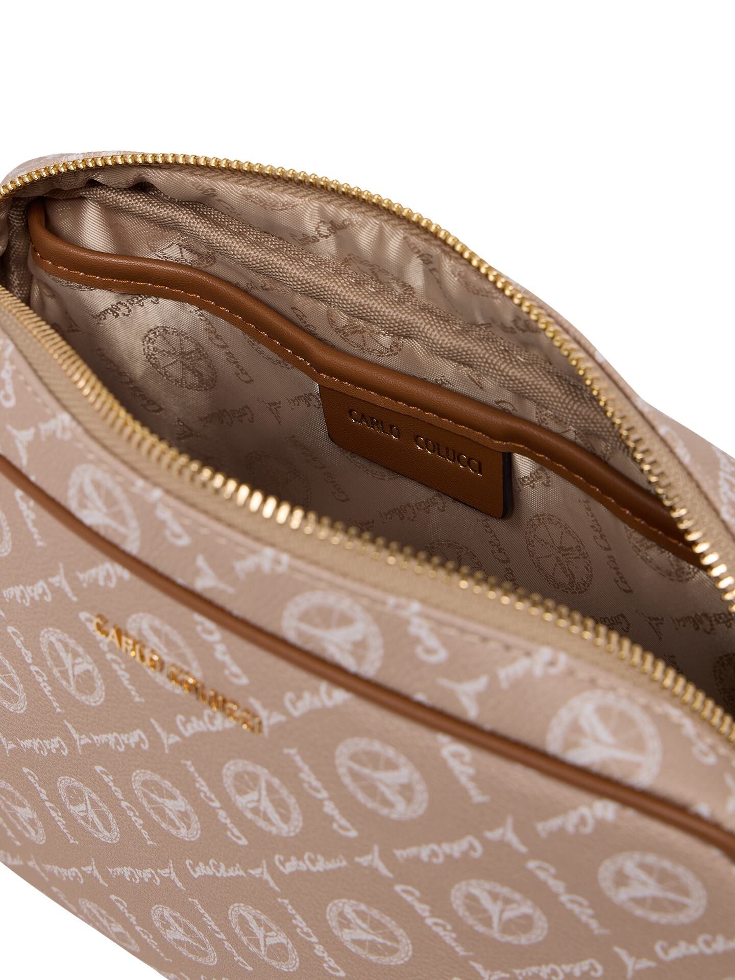 Handtasche mit Logoprint