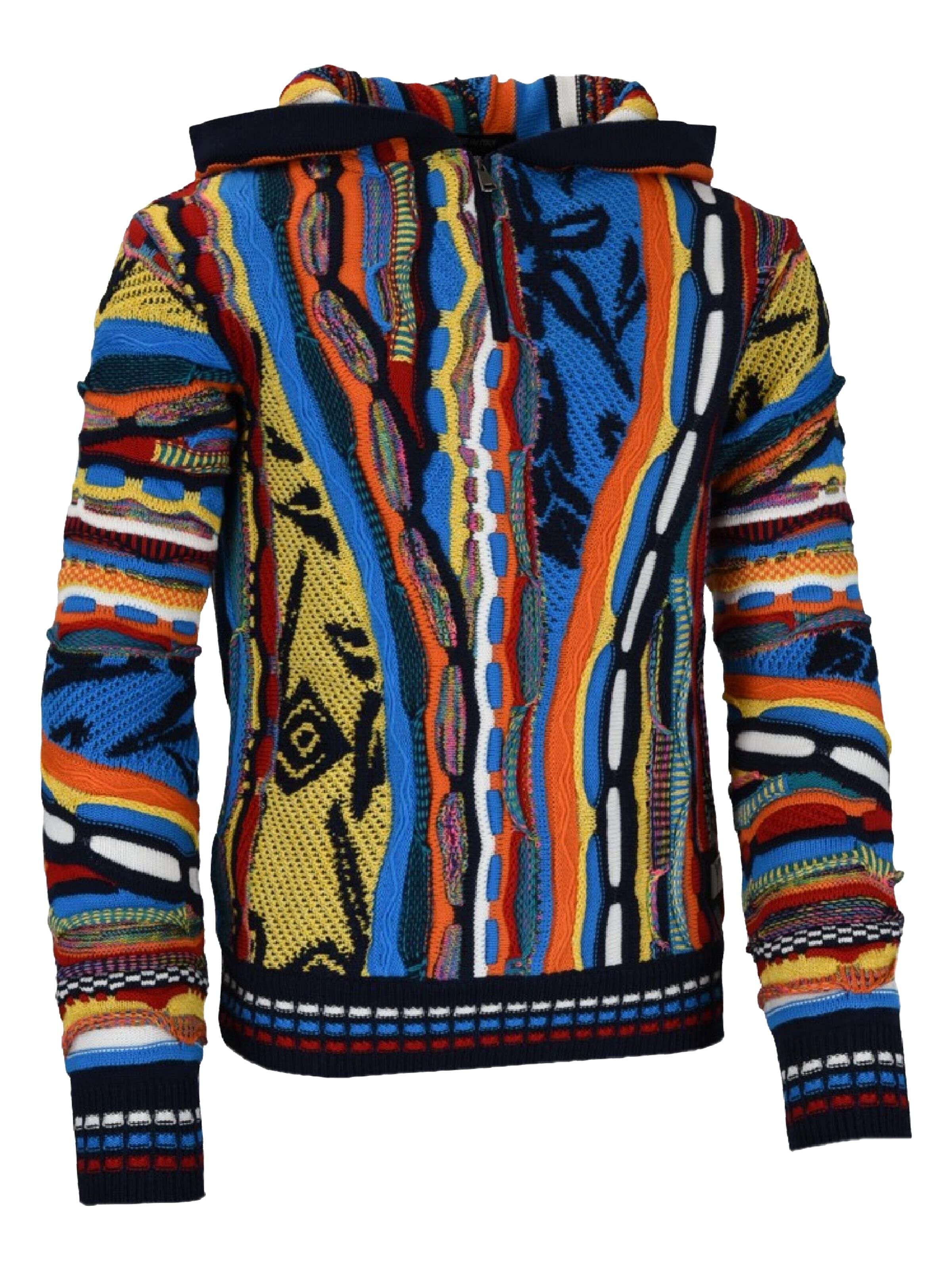 Allover Kinder Pullover mit Reißverschluss