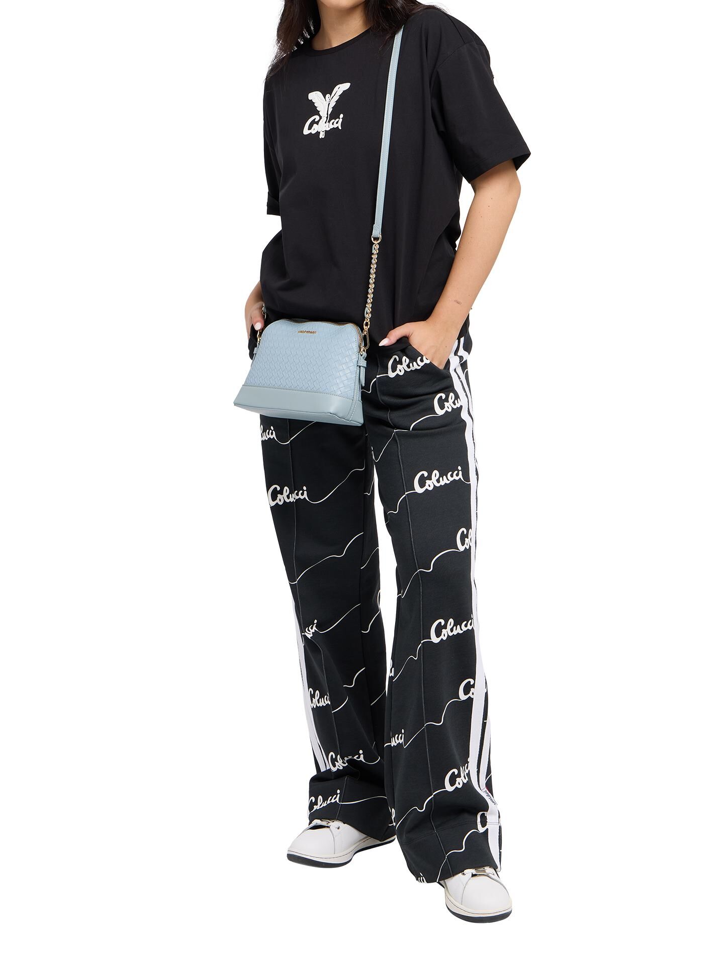  Crossbody bag in braided look