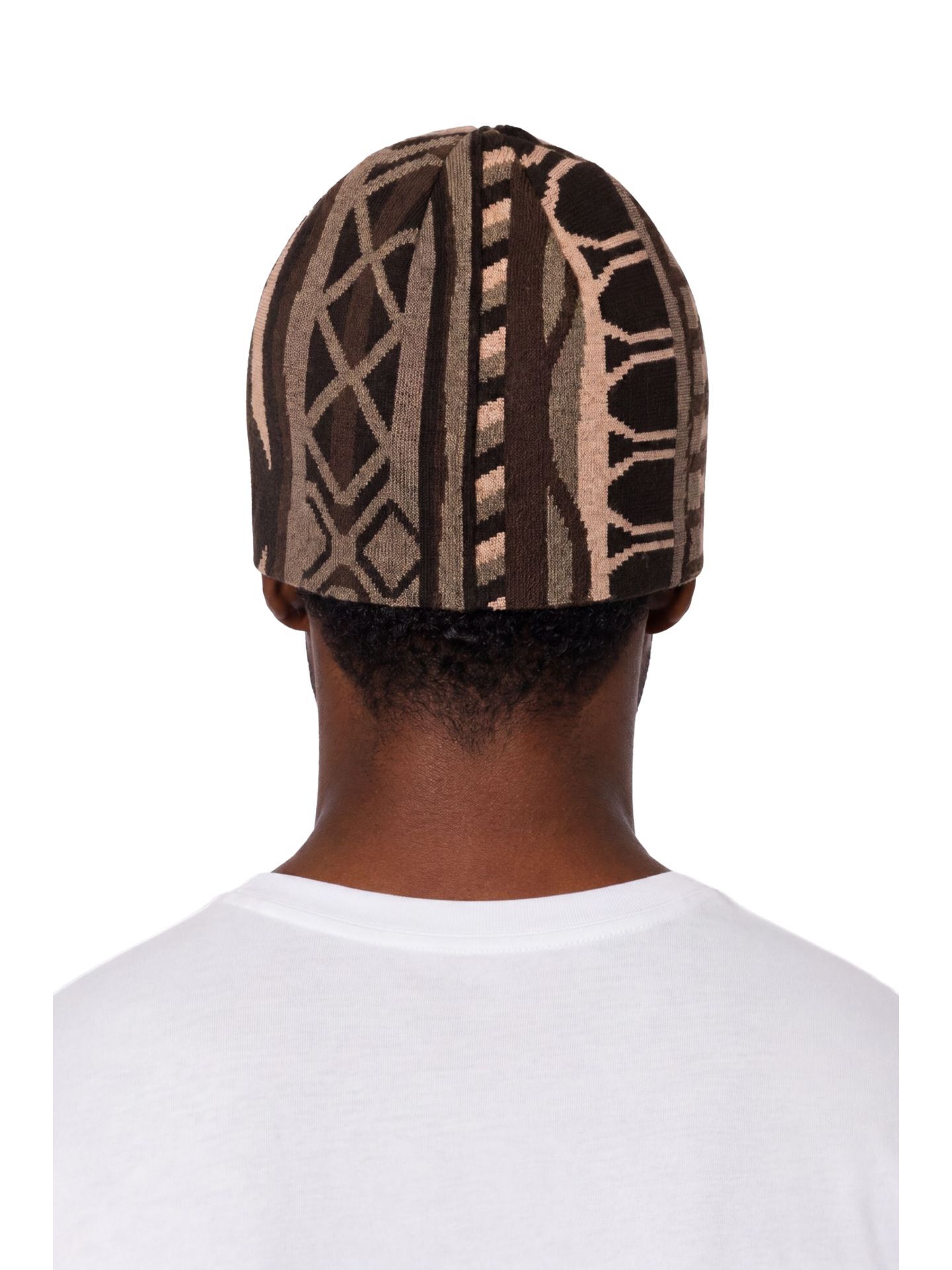  Flat Knit Skull Beanie 