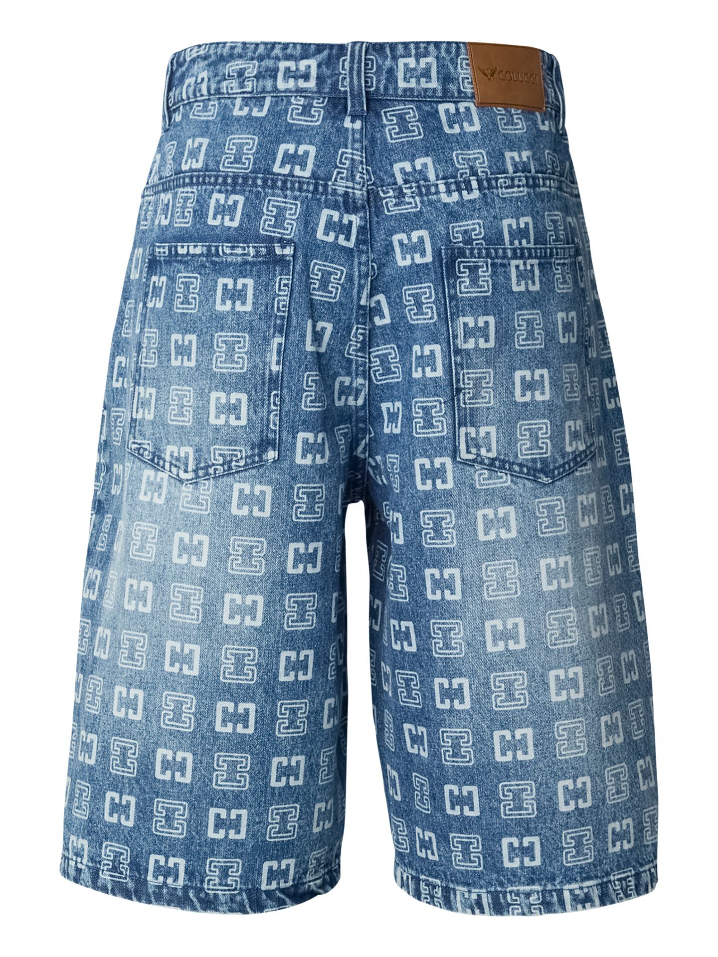  Monogram Denim Shorts