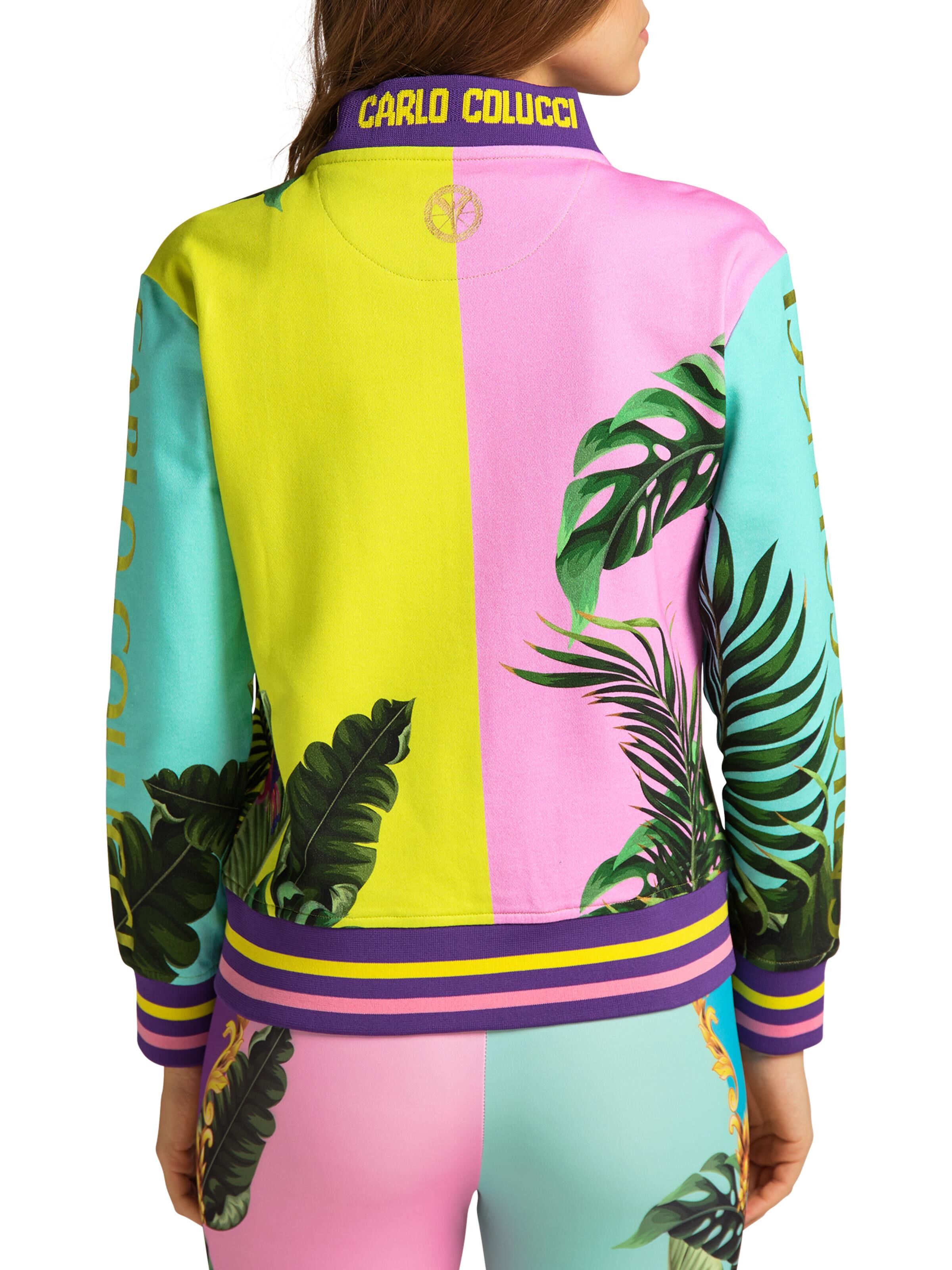 Bunt bedruckter Blouson