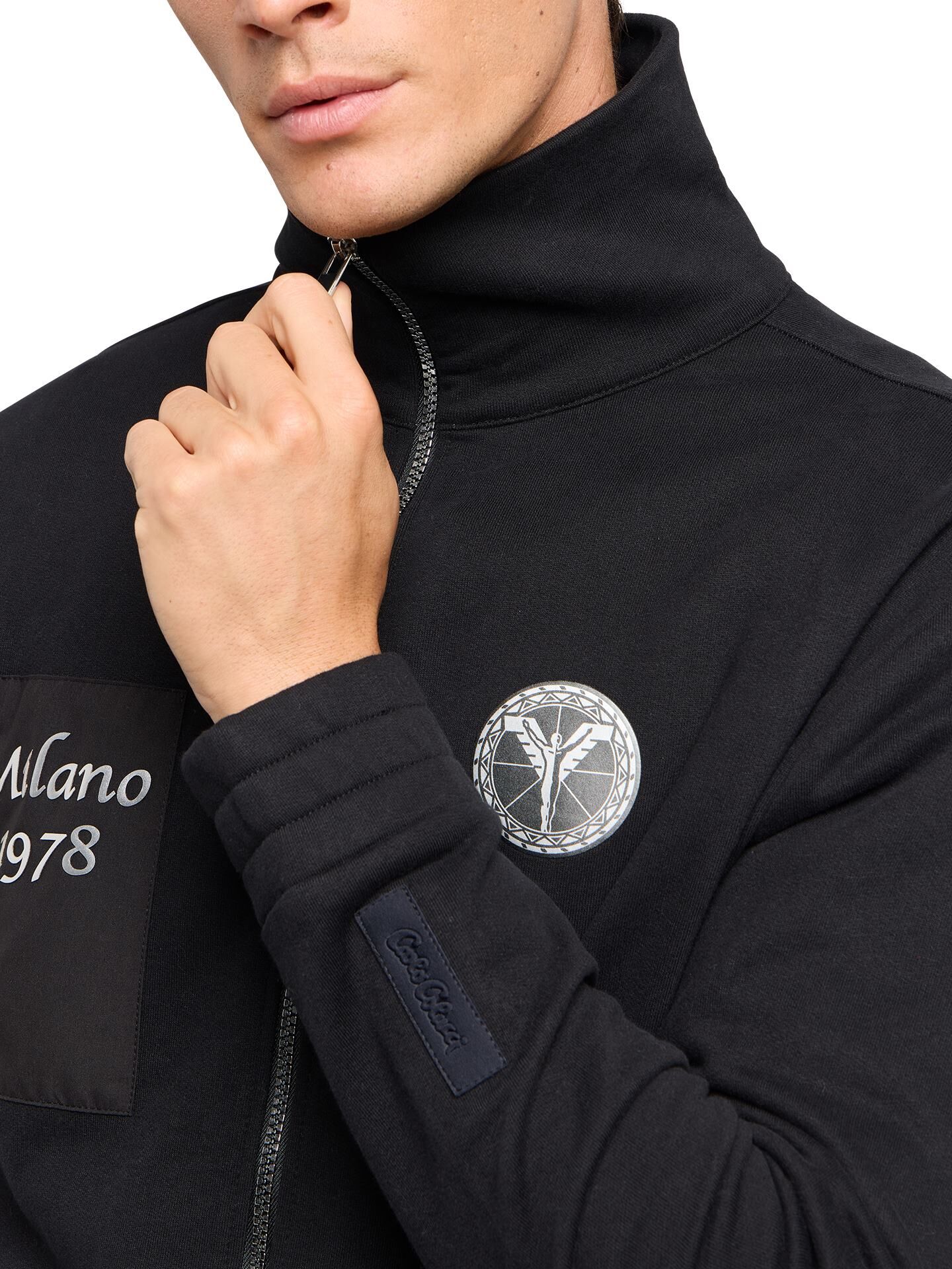 Sweatjacke -Future Chrome-