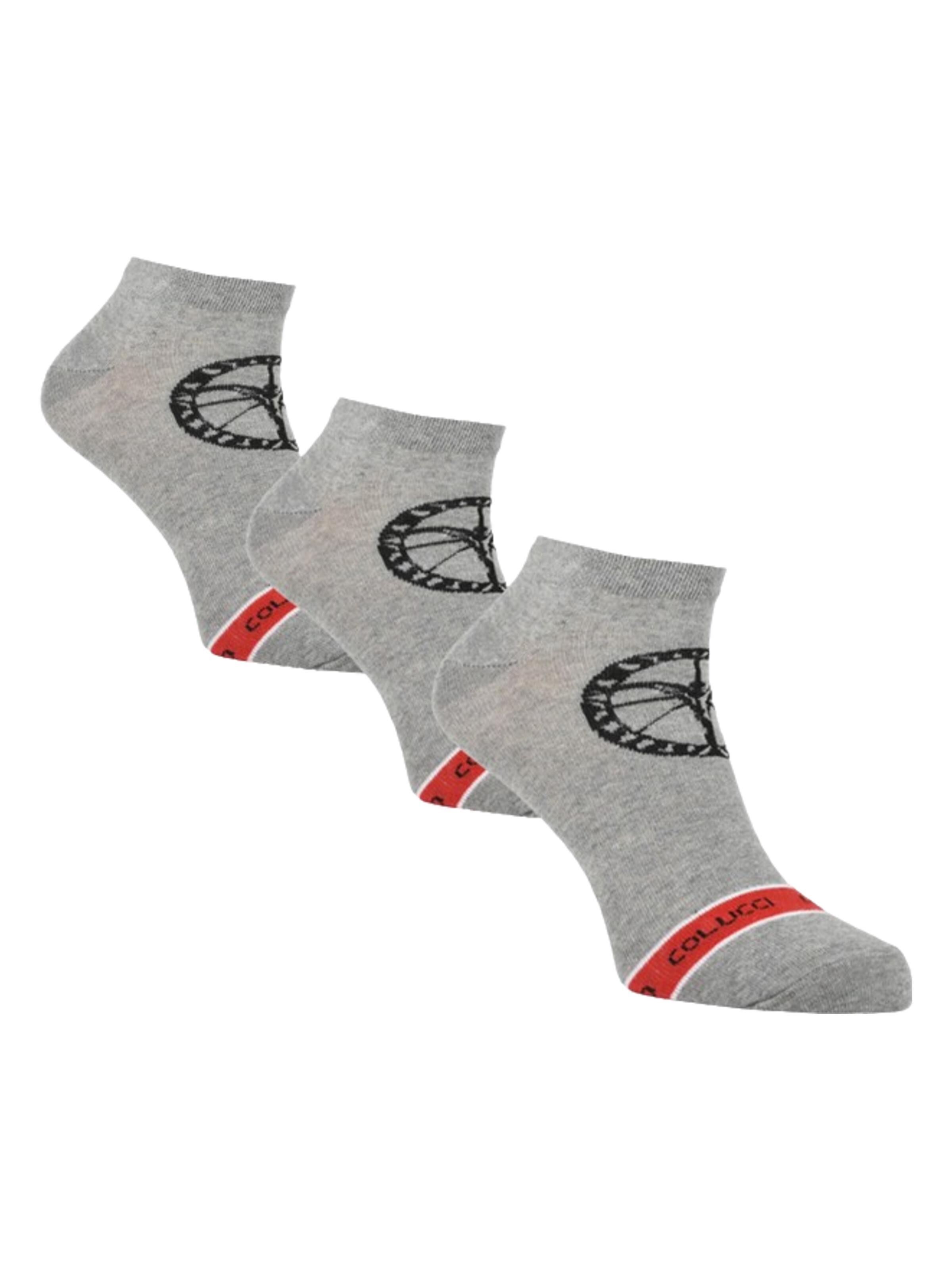 Sneaker mit Logo, 3er Pack