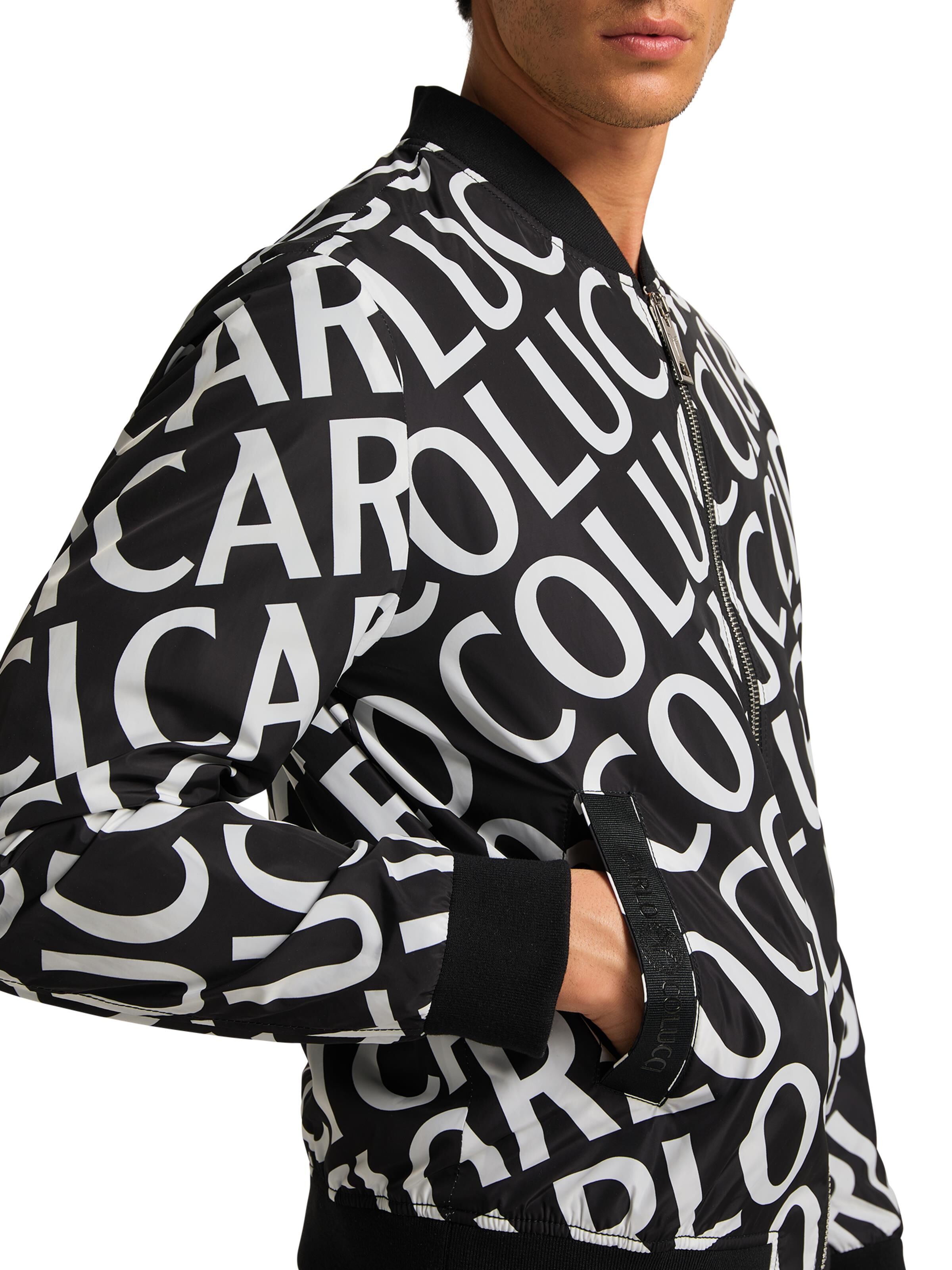  Sommer Blouson mit großem Schriftzug