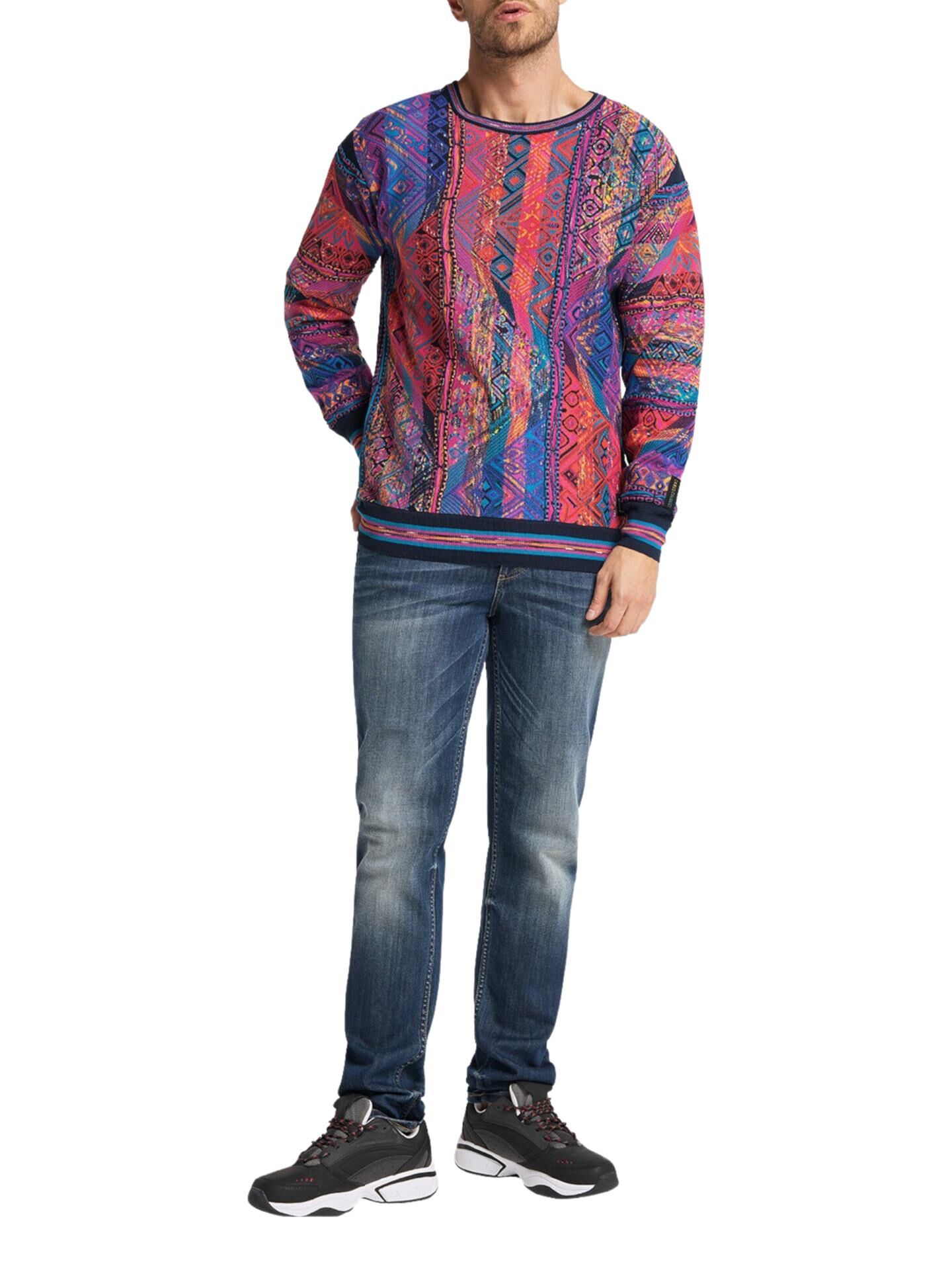 Herren Jacquard Pullover