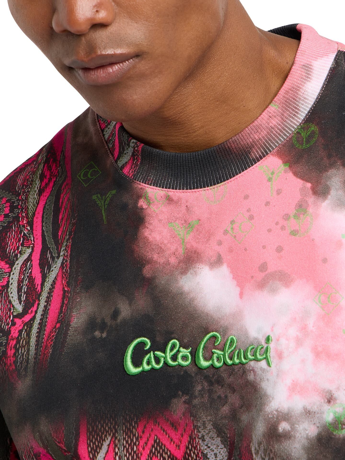 Oversize T-Shirt - Sprayed knit