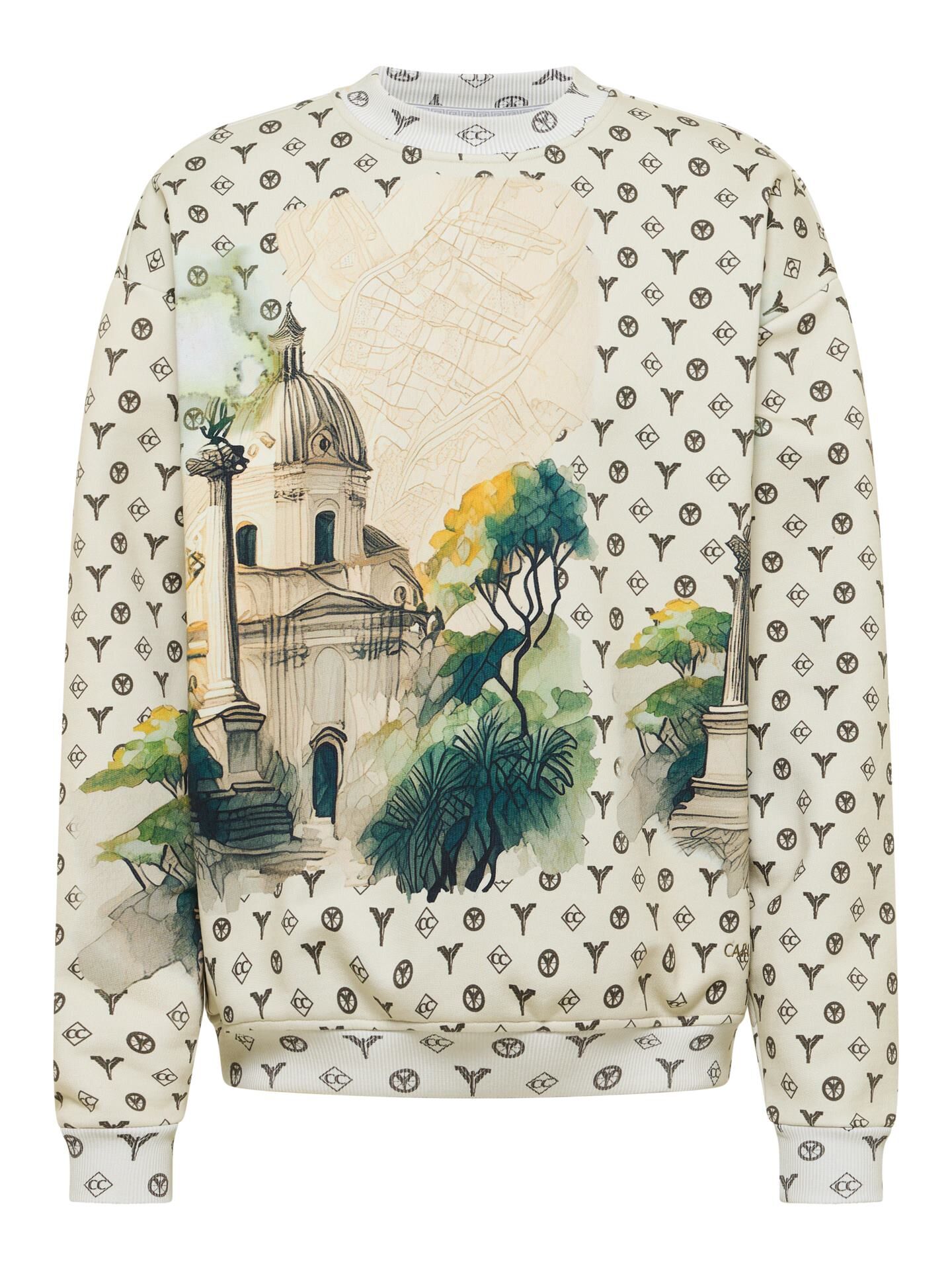 Oversize sweat shirt - Torn pages of Colucci