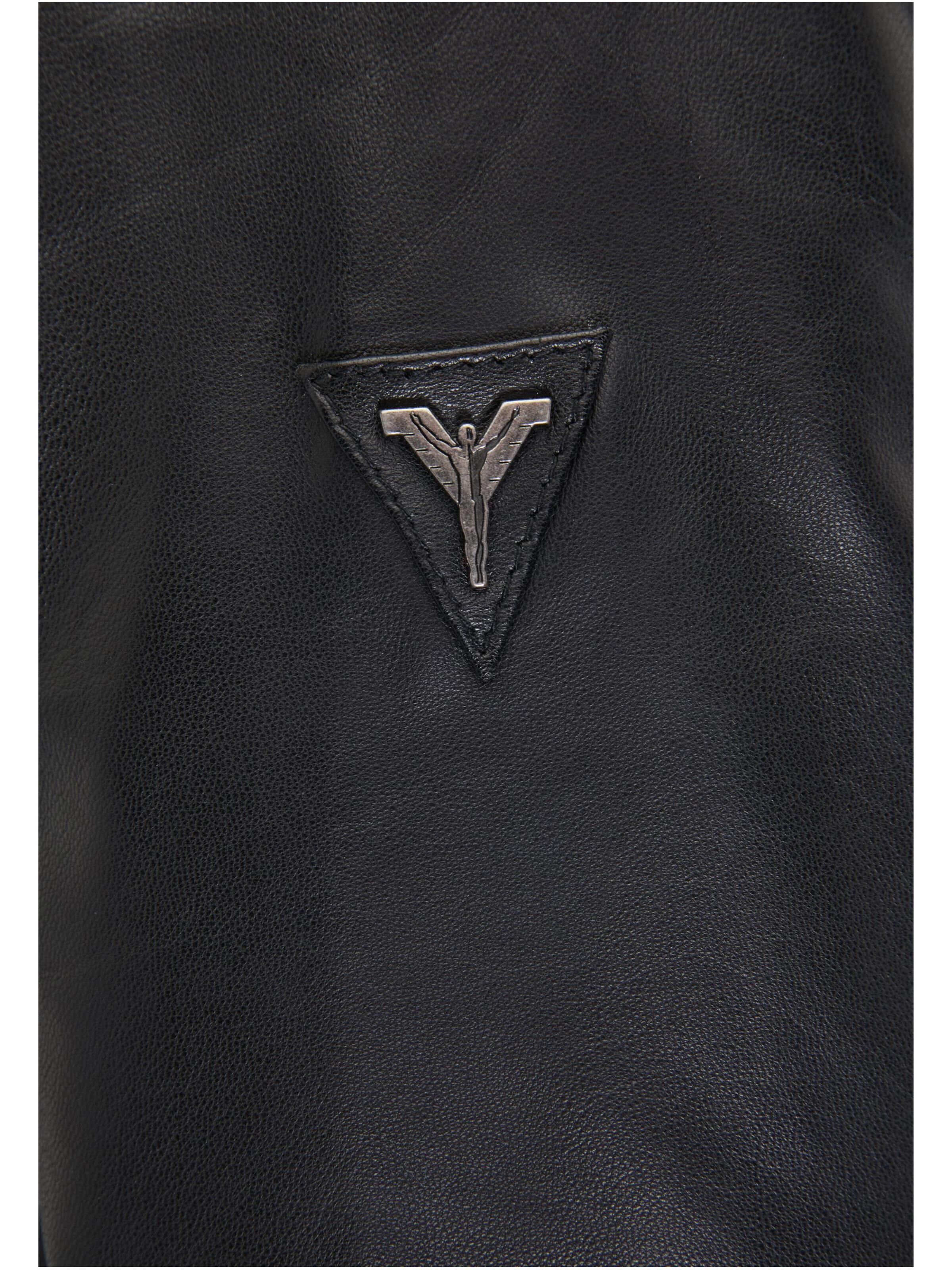 Damen Lederjacke, lang