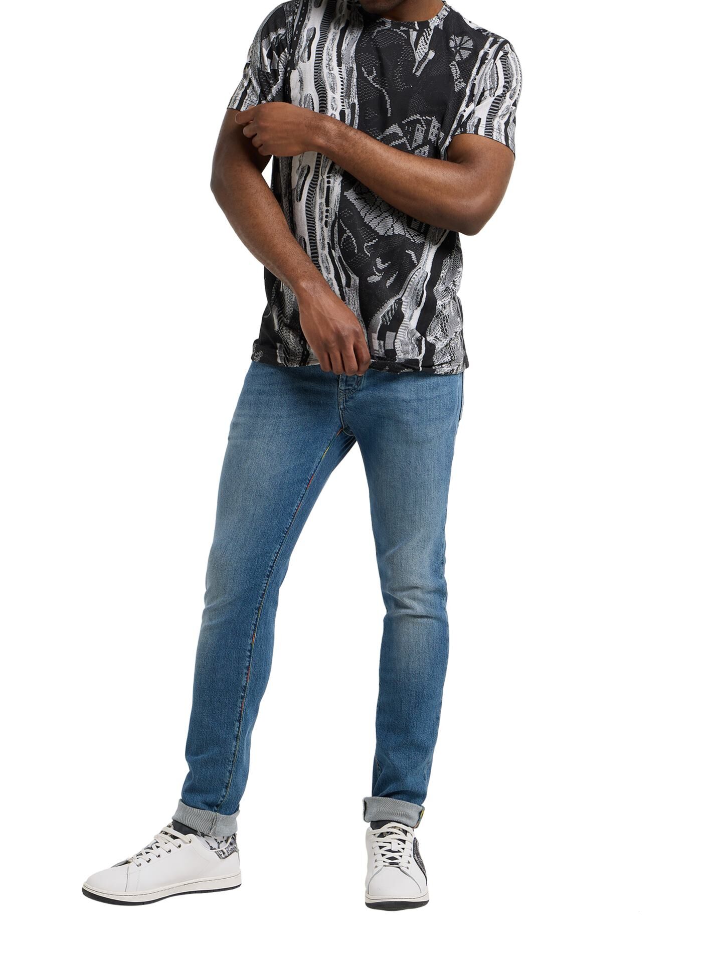 T-Shirt with knit print