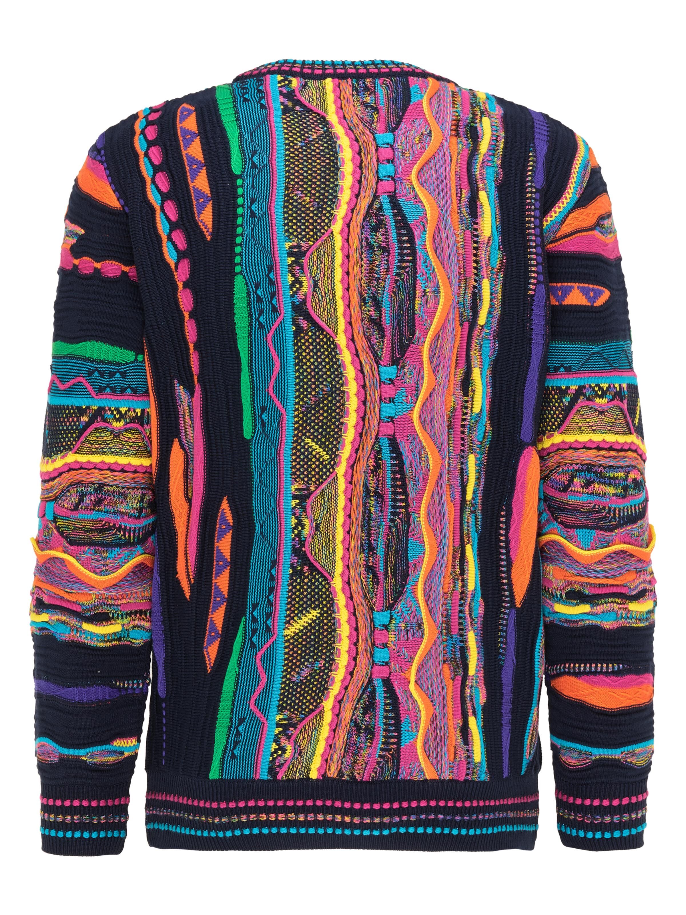 Men's jacquard sweater L DAH-C9705-101-L