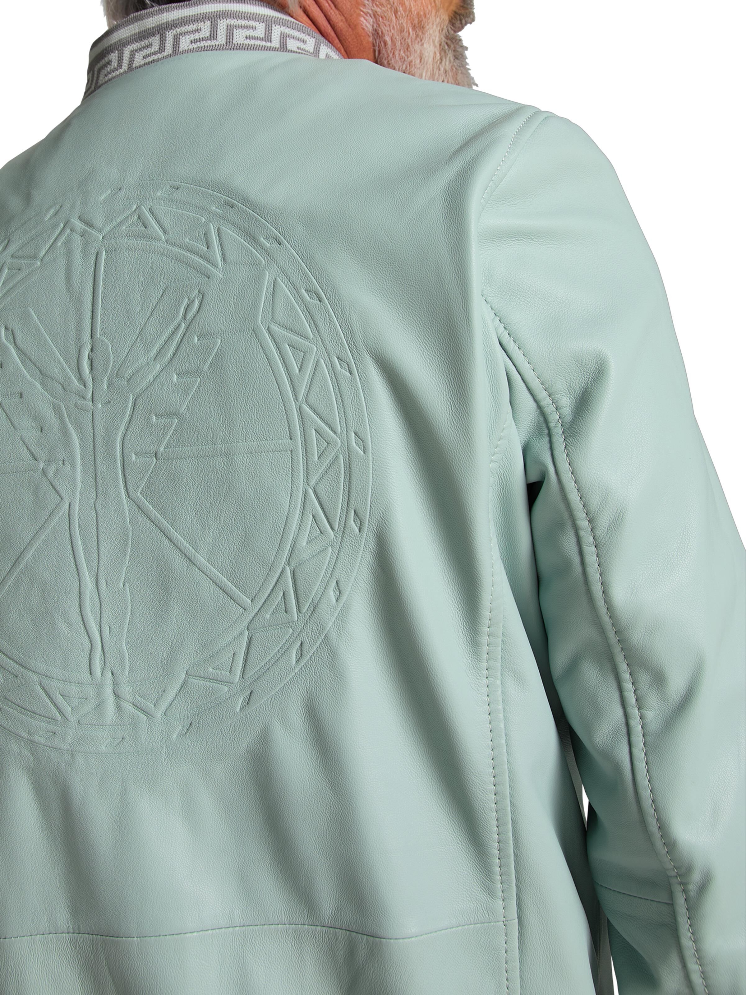 Leder Blouson
