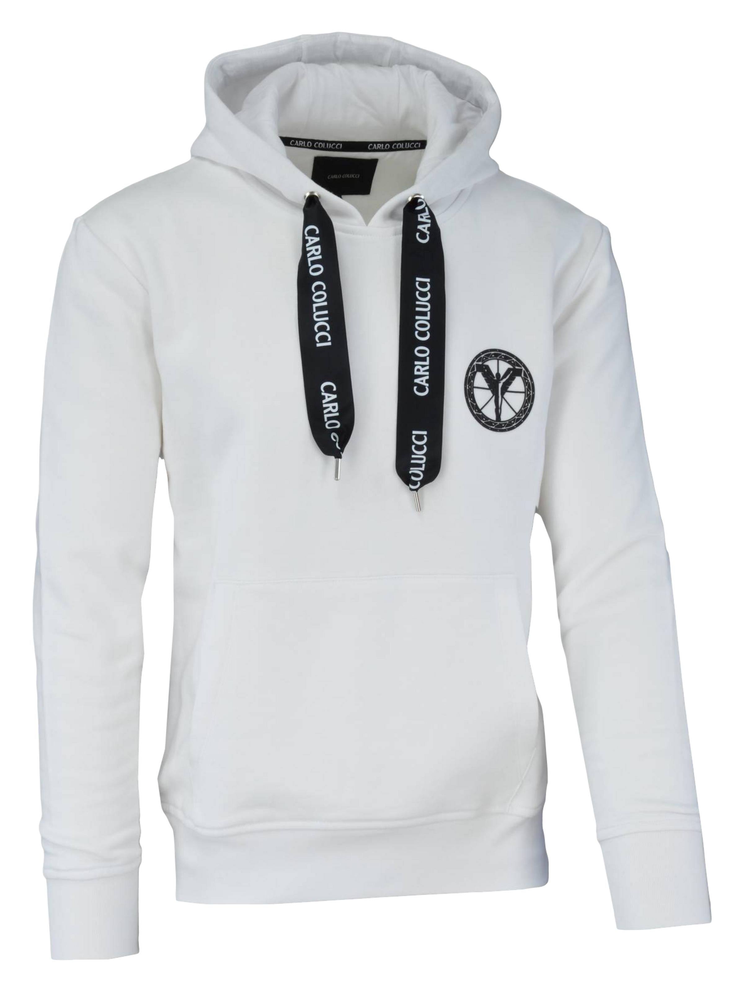  Herren Basic Kapuzen-Sweatshirt