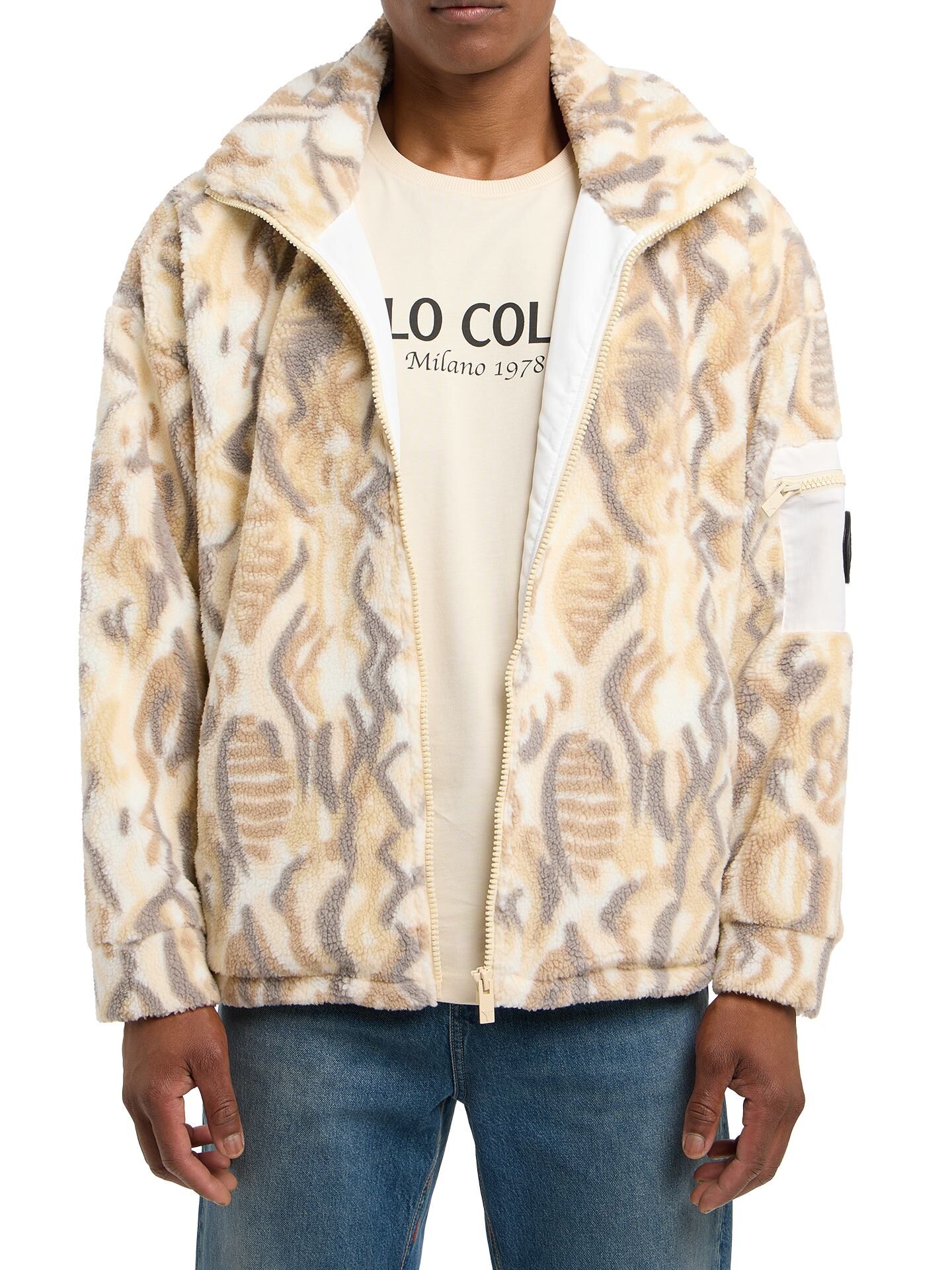  Unisex Oversize Teddyjacke